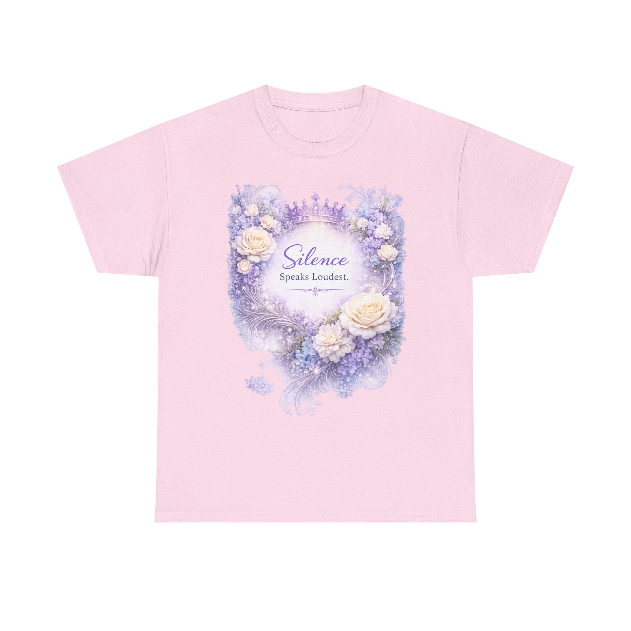 Floral 'Shine' Inspirational Tee