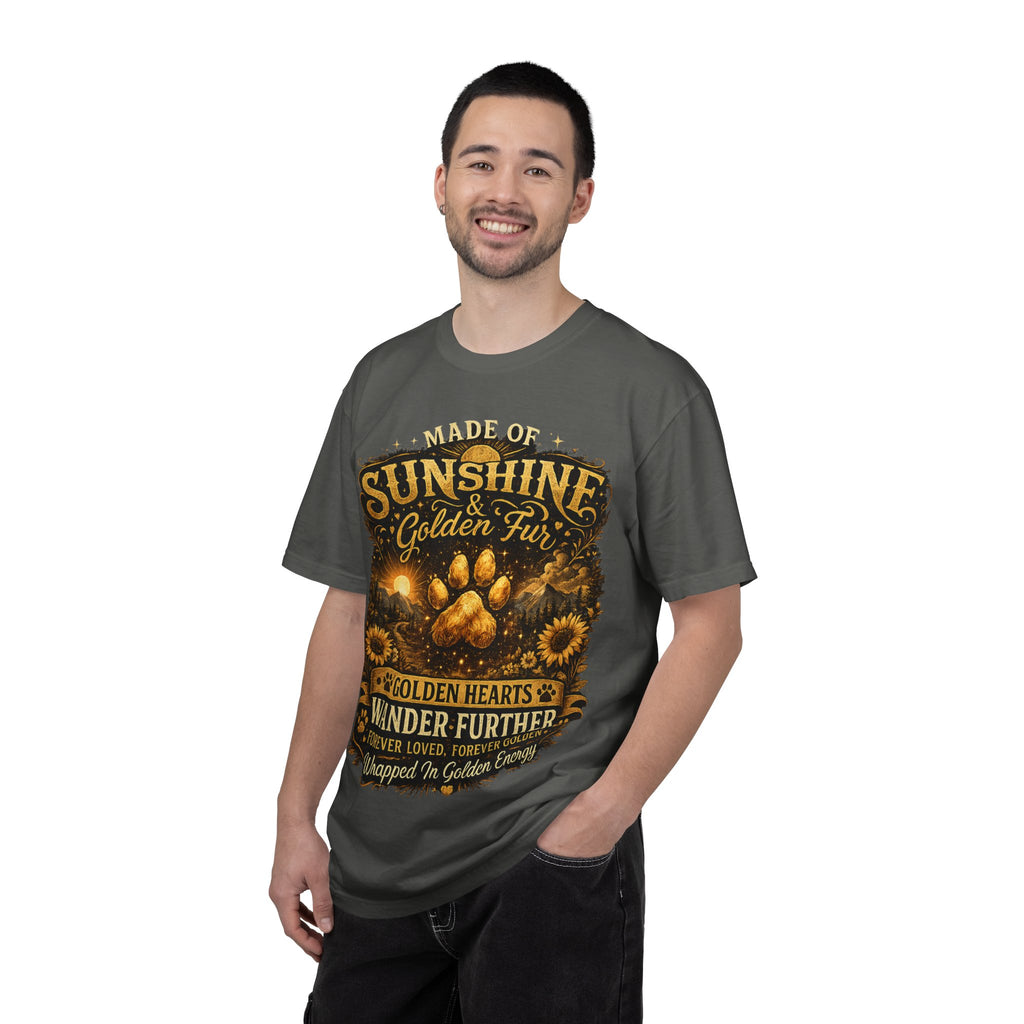 Golden Retriever Paw T-Shirt-T-Shirt-[Everwave Co Apparel