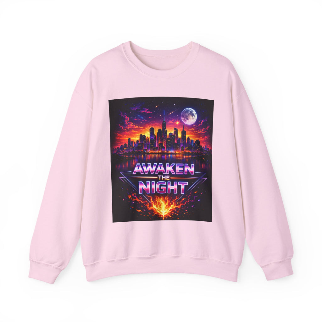 Awaken the Night Sweatshirt-Sweatshirt-Everwave Co Apparel