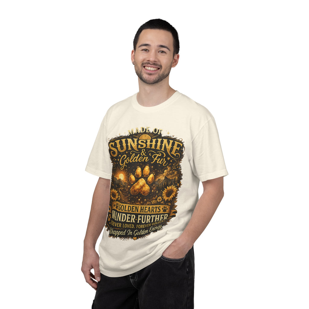 Golden Retriever Paw T-Shirt-T-Shirt-[Everwave Co Apparel