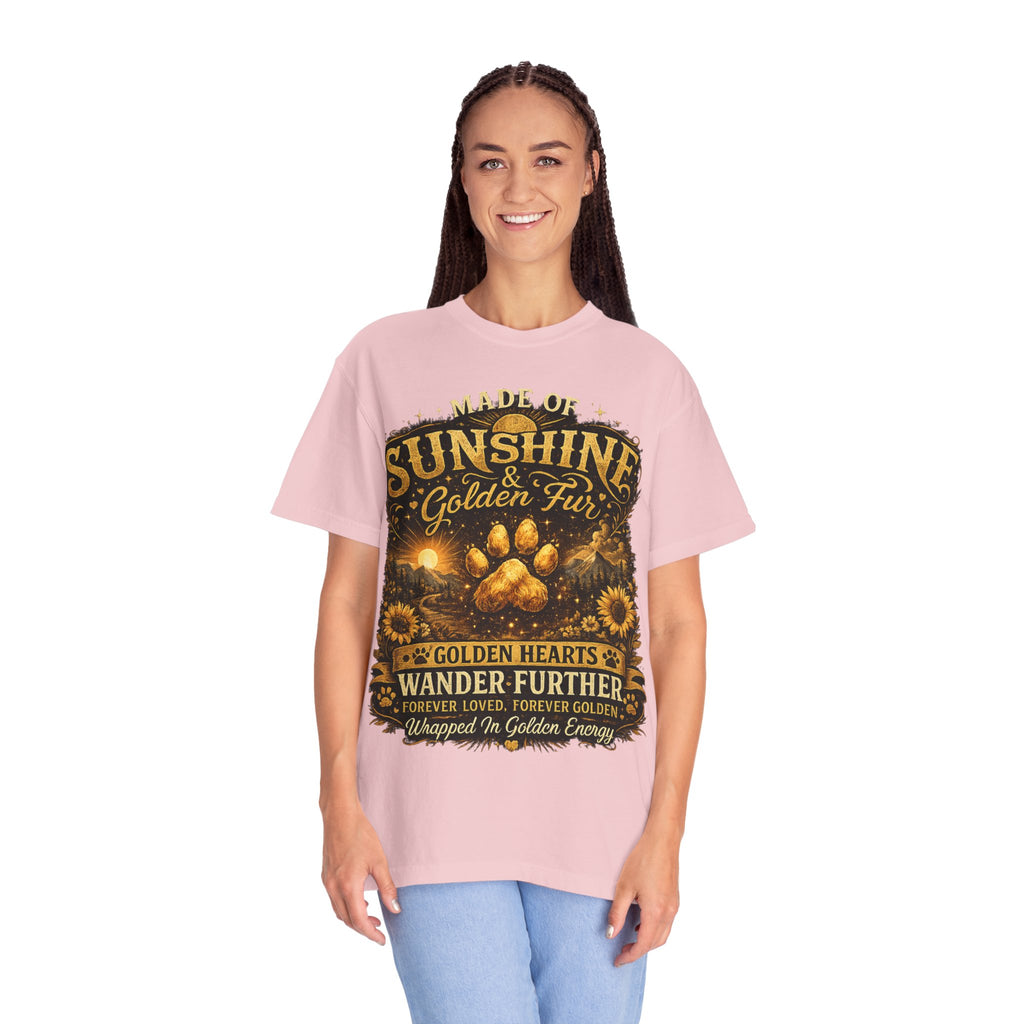 Golden Retriever Paw T-Shirt-T-Shirt-[Everwave Co Apparel