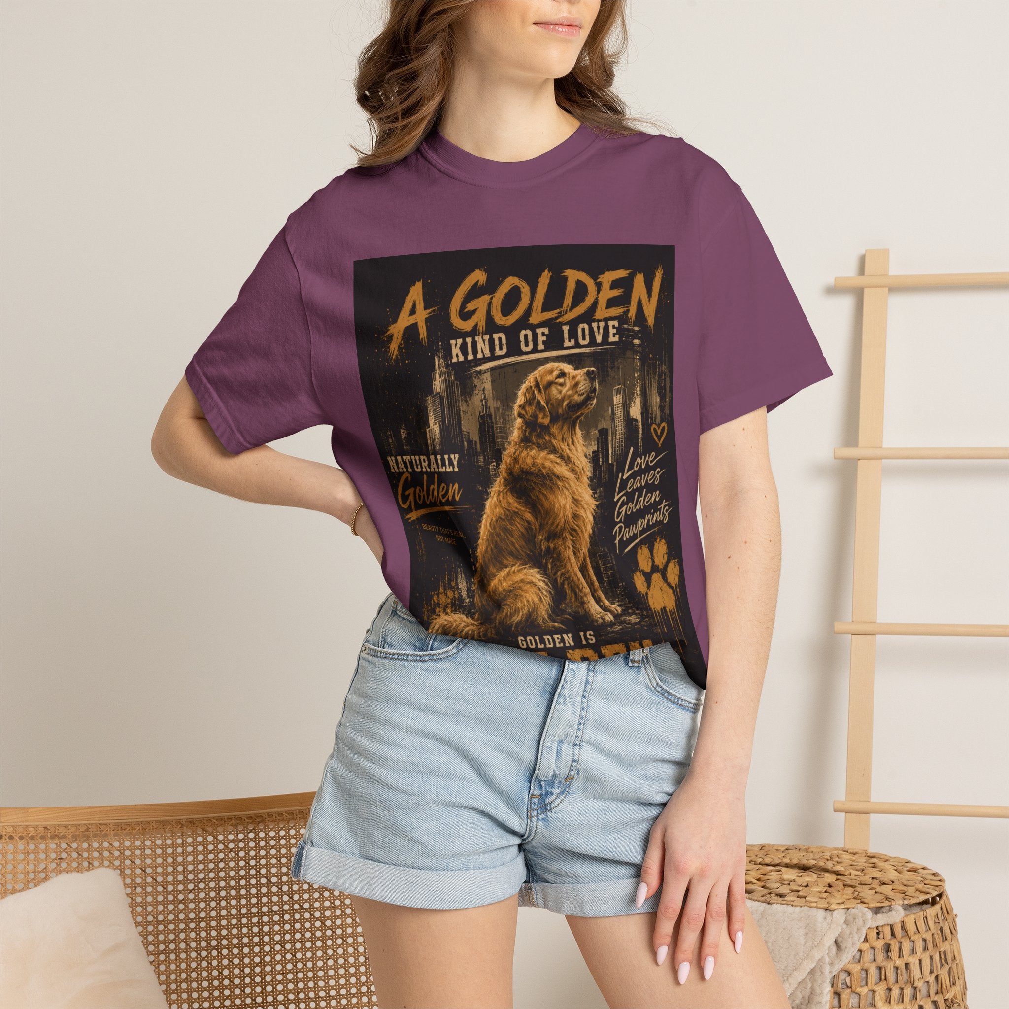 Golden Retriever Vintage Dog T-Shirt