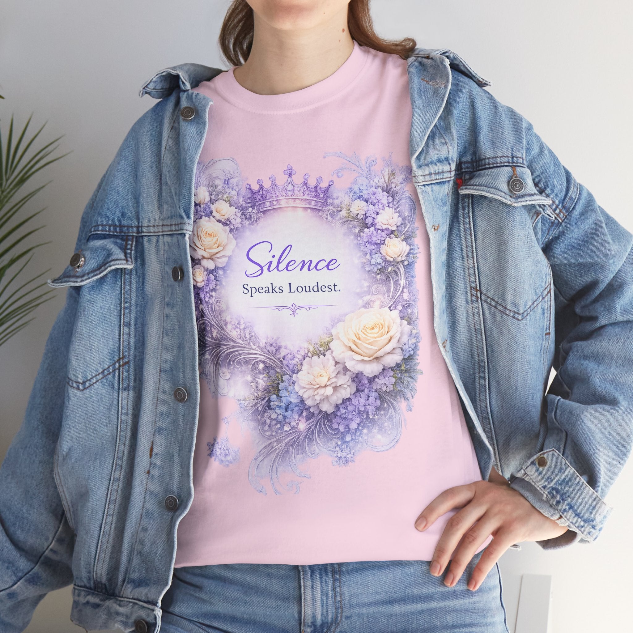Floral 'Shine' Tee-T-Shirt-Everwave Co Apparel