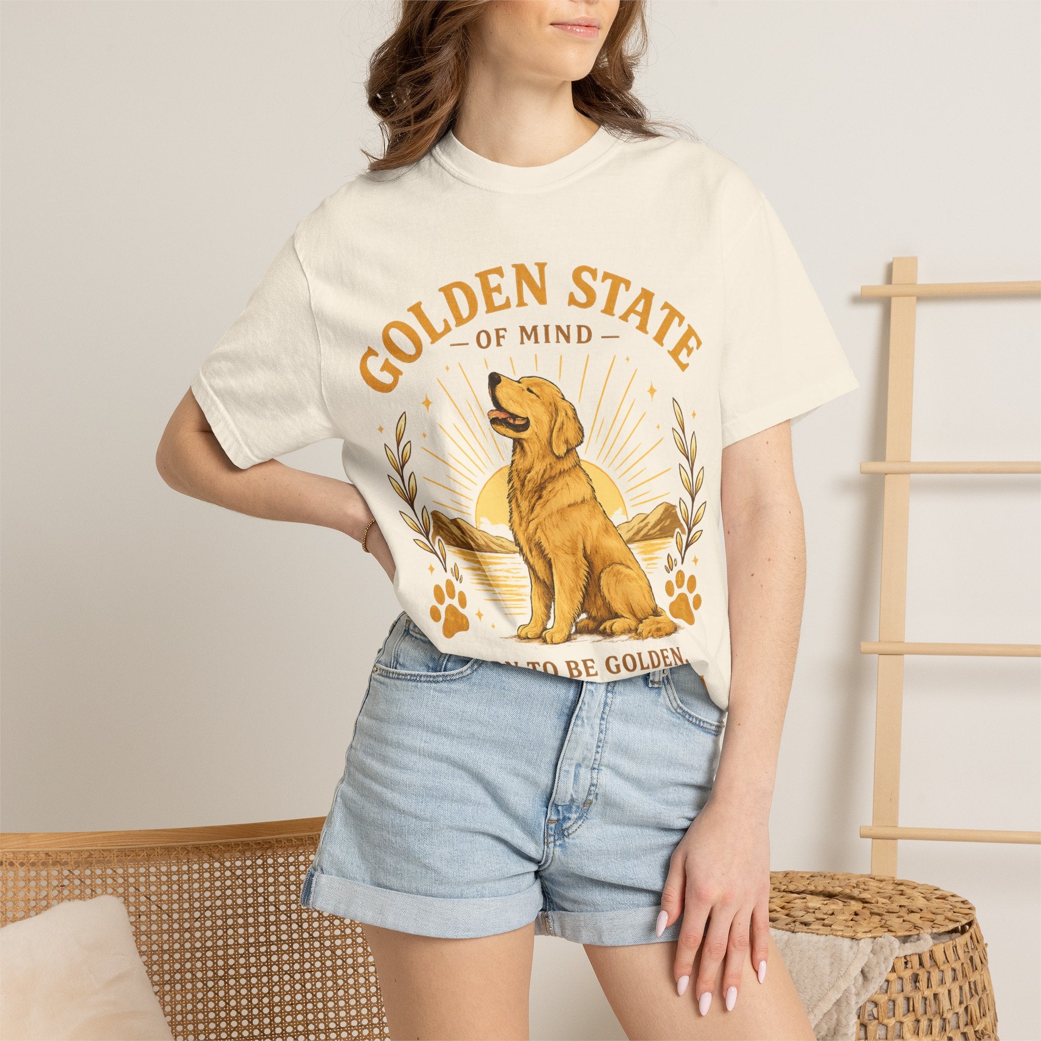 Golden Retriever Dog Lover T-Shirt for Men & Women