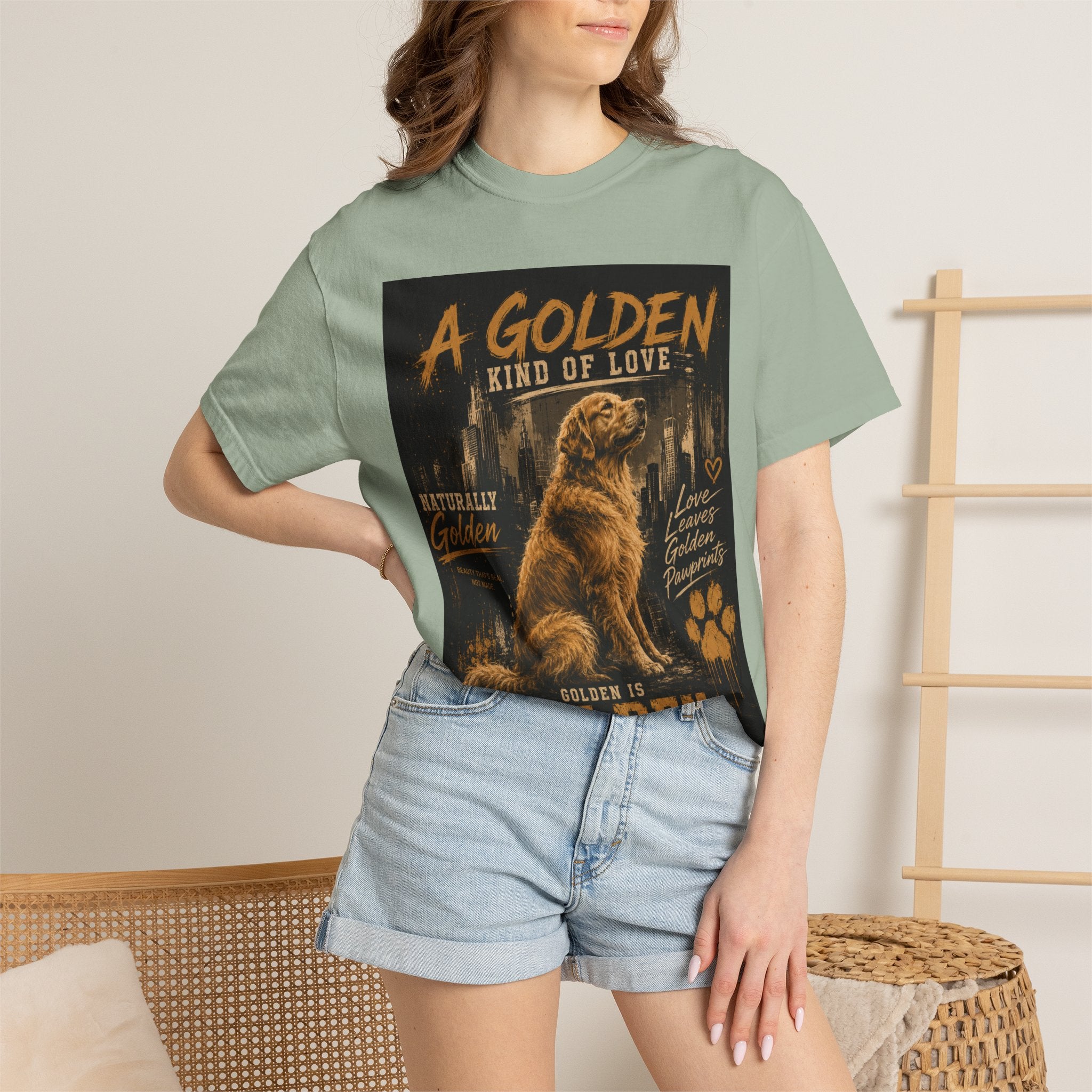 Golden Retriever Vintage Dog T-Shirt