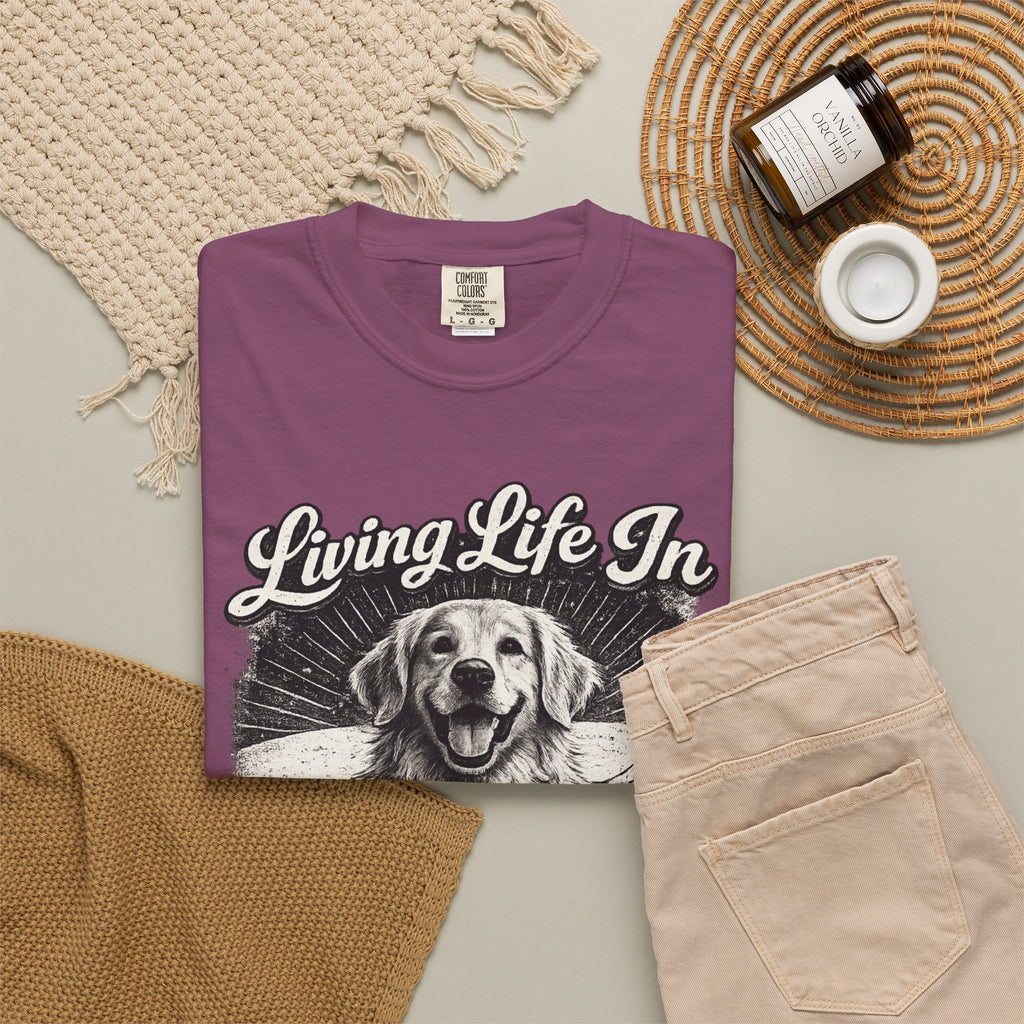 Golden Retriever Dog Lover Graphic T-Shirt
