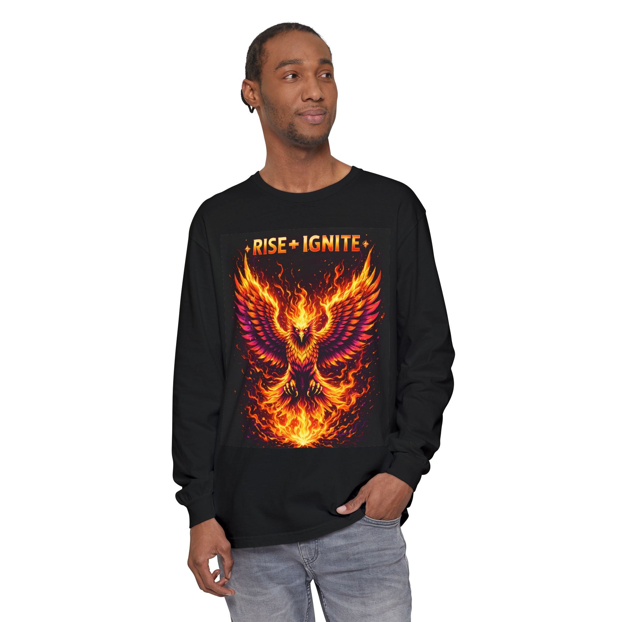 Rise & Ignite Phoenix Long Sleeve Tee