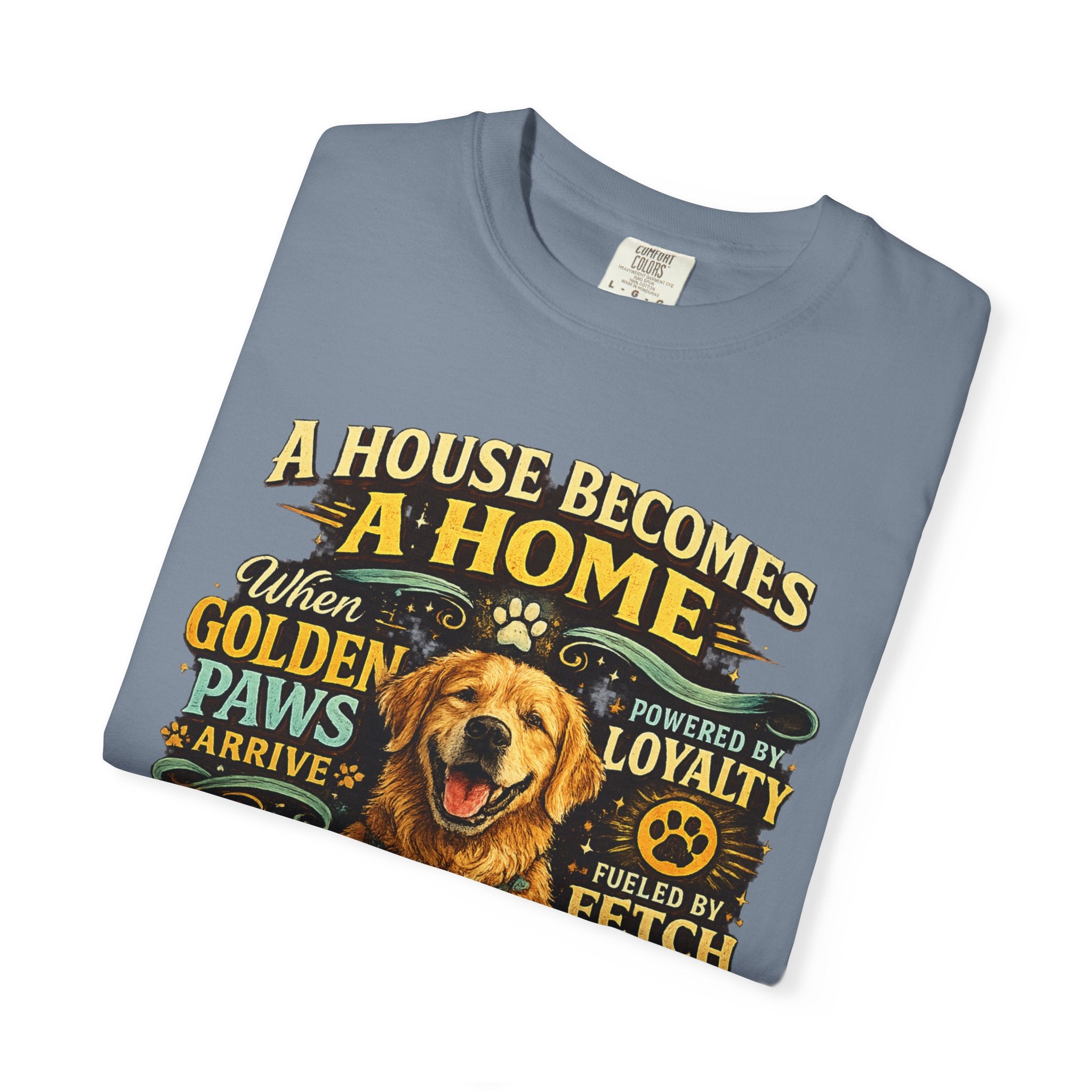 Golden Retriever Dog Mom & Dog Dad T-Shirt