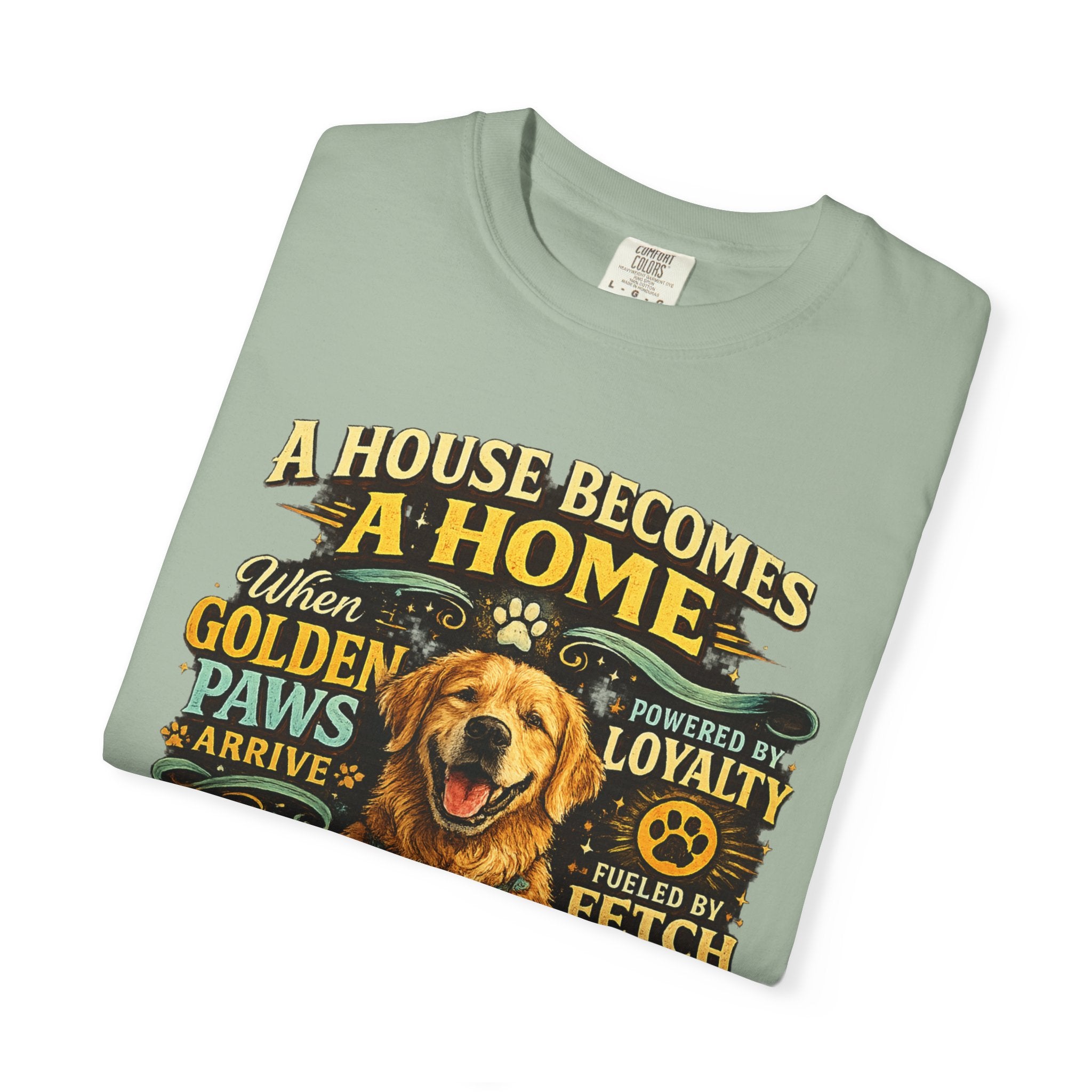 Golden Retriever Dog Mom & Dog Dad T-Shirt