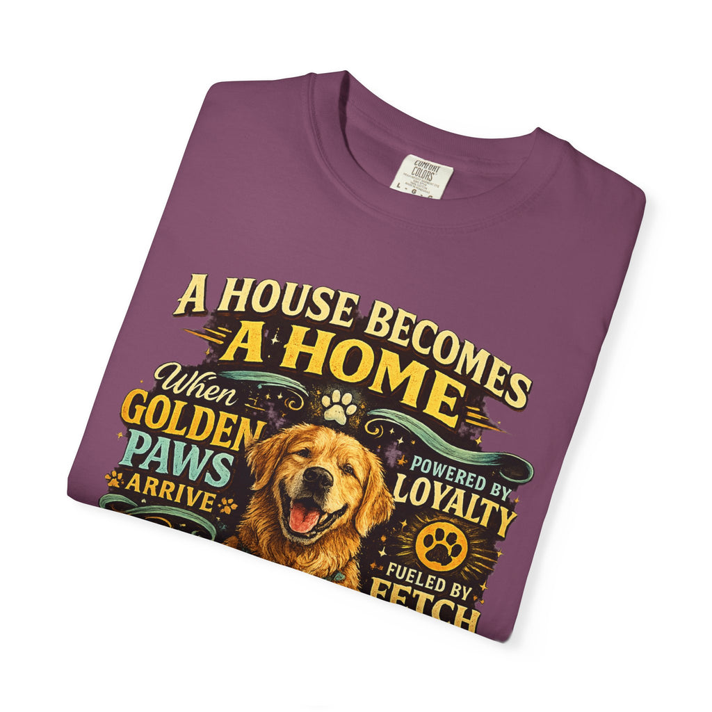 Golden Retriever Dog Mom & Dog Dad T-Shirt