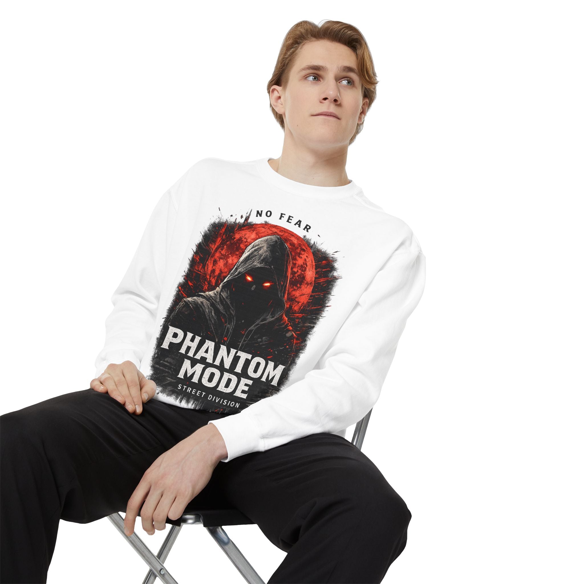 Phantom Mode Hoodie Sweatshirt-Sweatshirt-Everwave Co Apparel