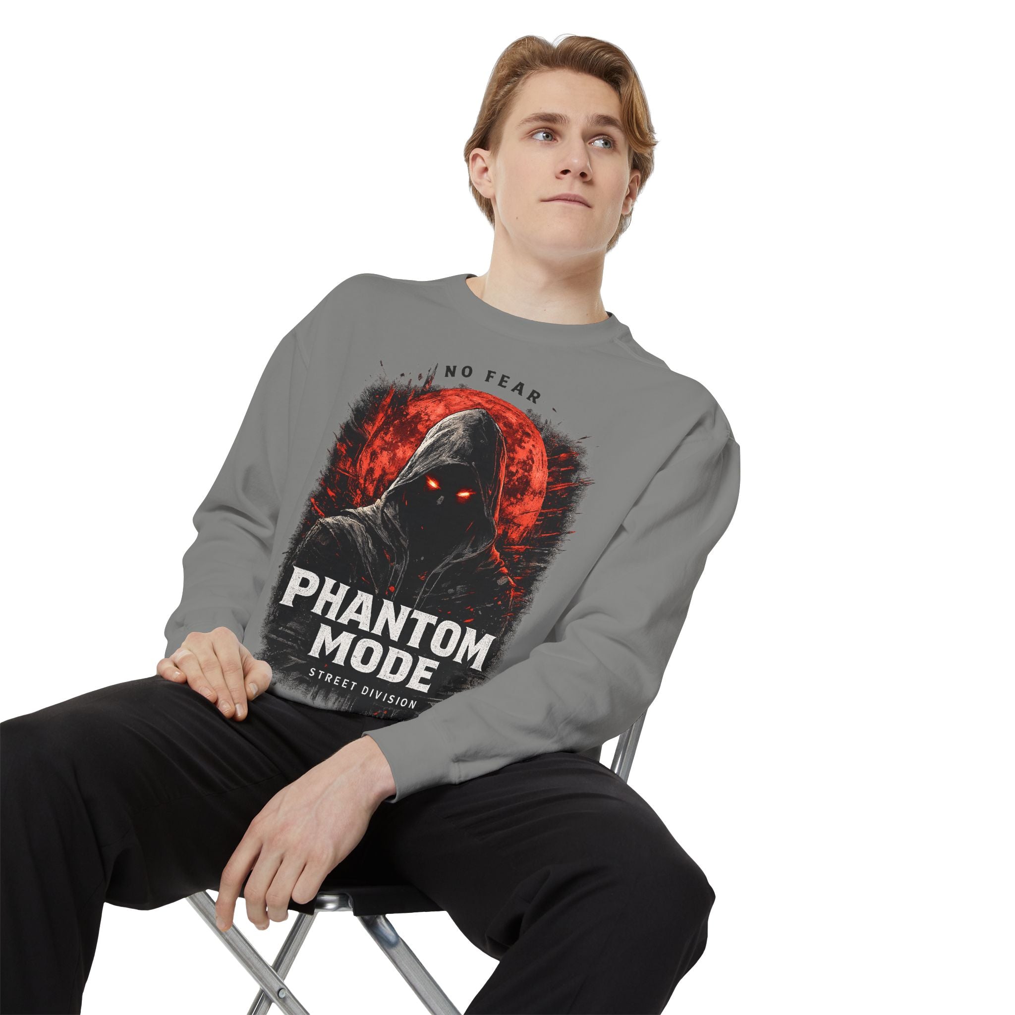 Phantom Mode Hoodie Sweatshirt-Sweatshirt-Everwave Co Apparel