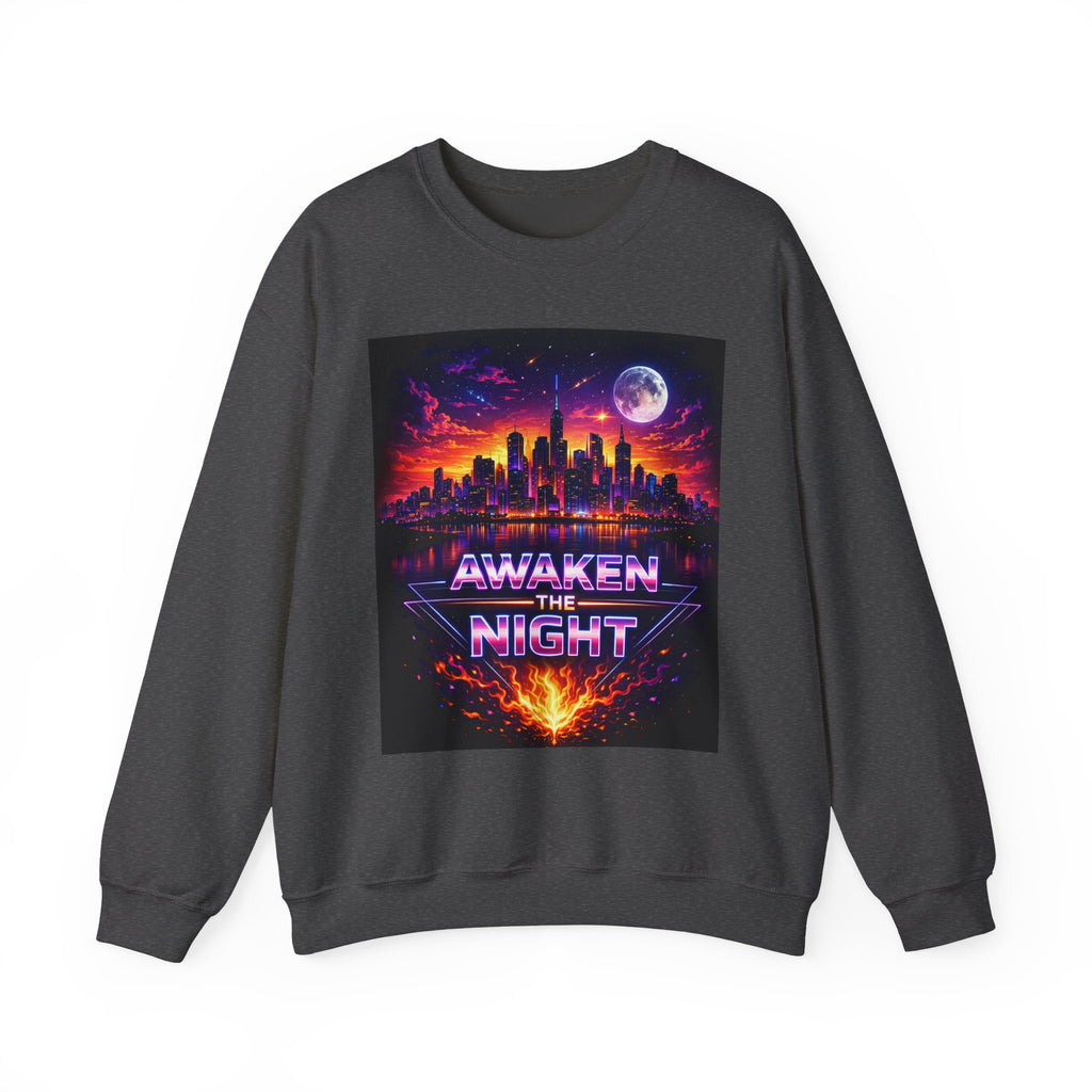 Awaken the Night Sweatshirt-Sweatshirt-Everwave Co Apparel