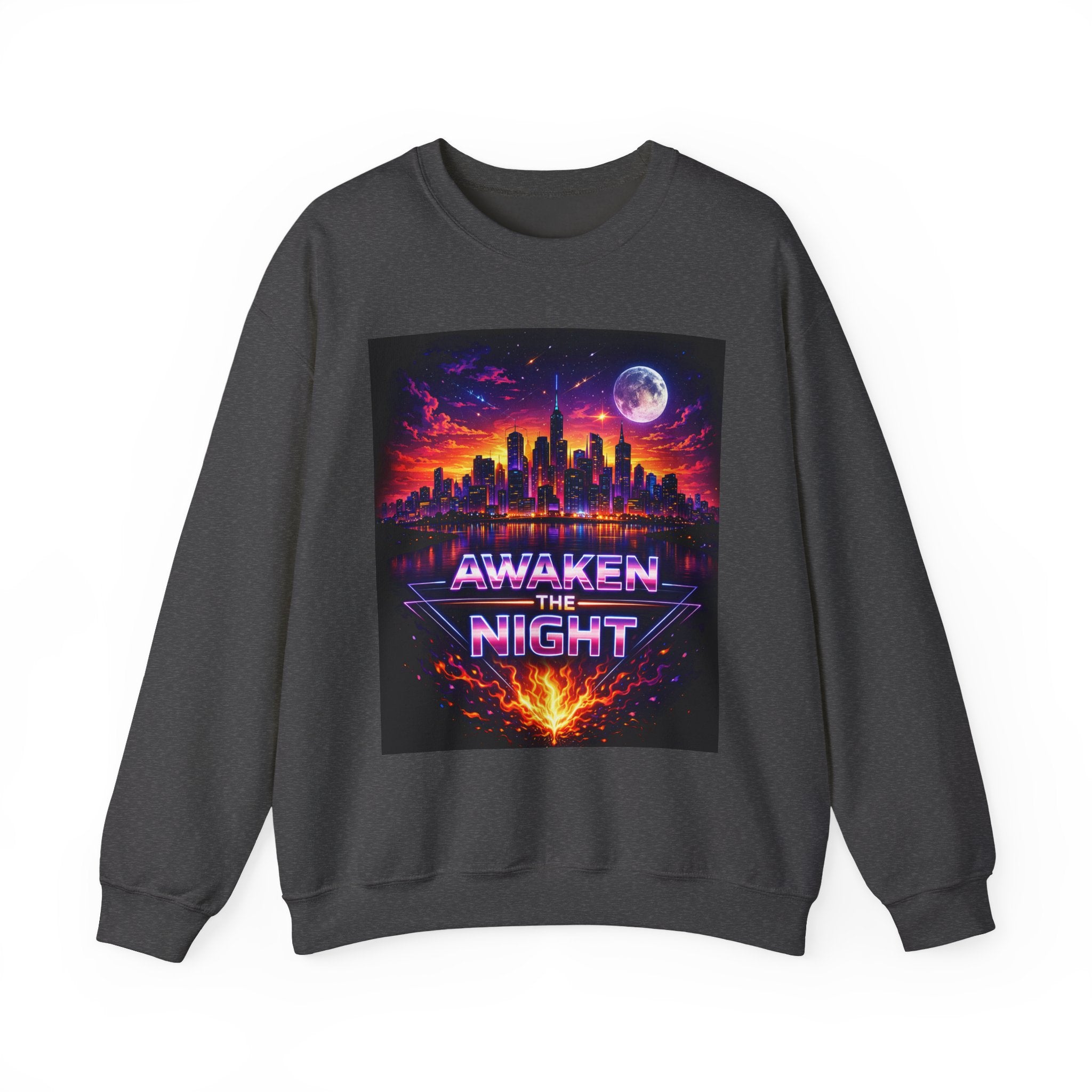 Awaken the Night Sweatshirt-Sweatshirt-Everwave Co Apparel