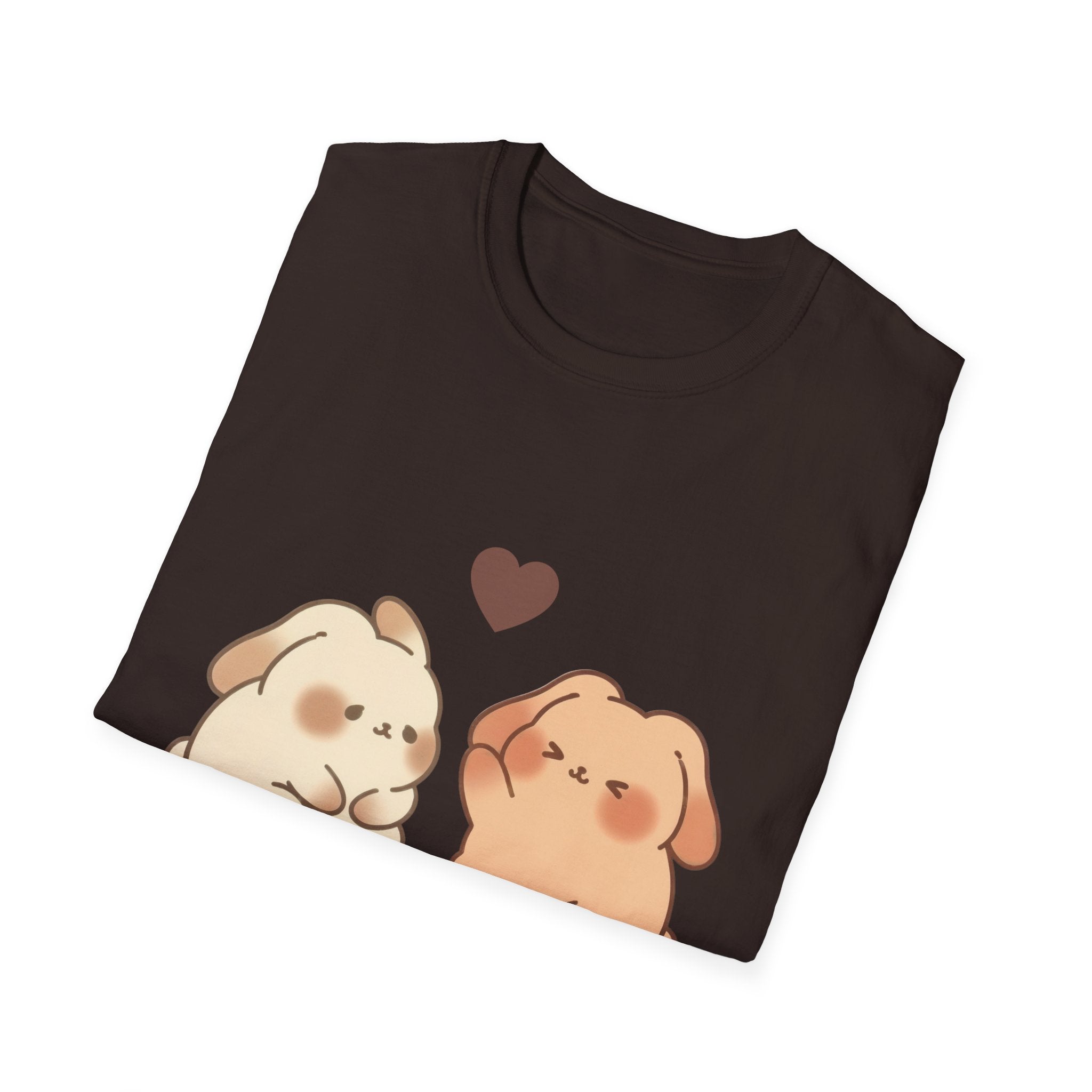 Cute Bunny Couple T-Shirt-T-Shirt-Everwave Co Apparel