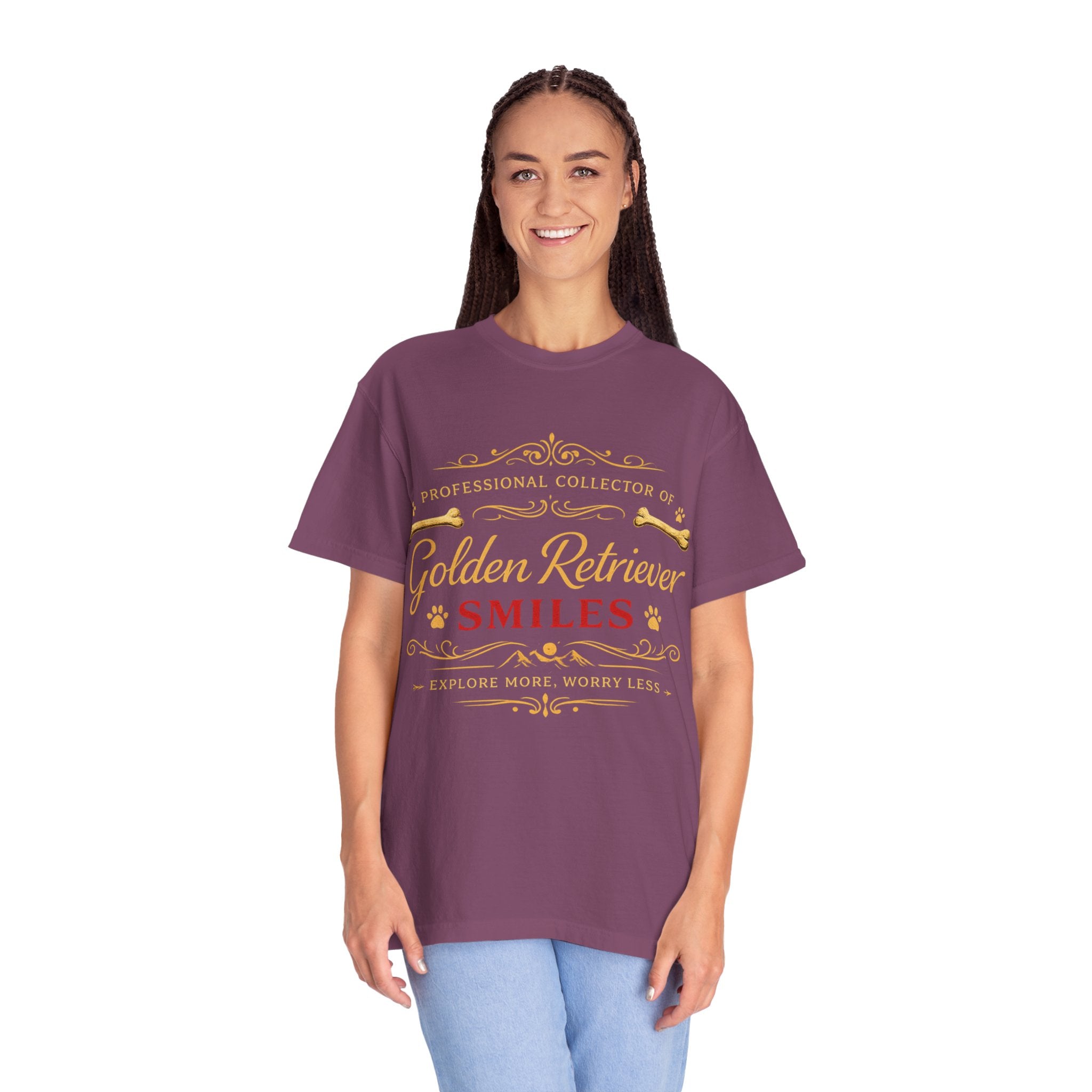 Golden Retriever Smiles T-Shirt