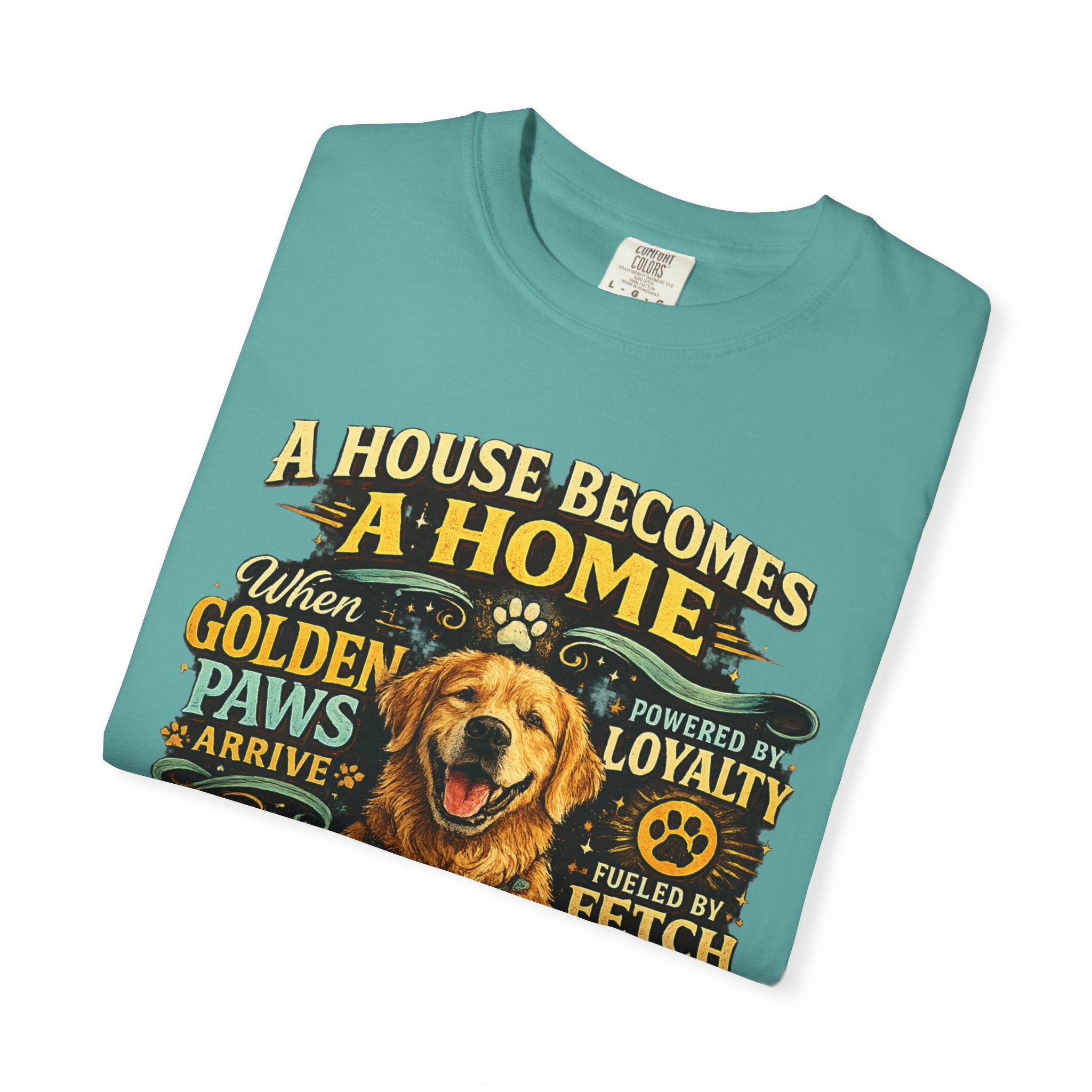 Golden Retriever Dog Mom & Dog Dad T-Shirt