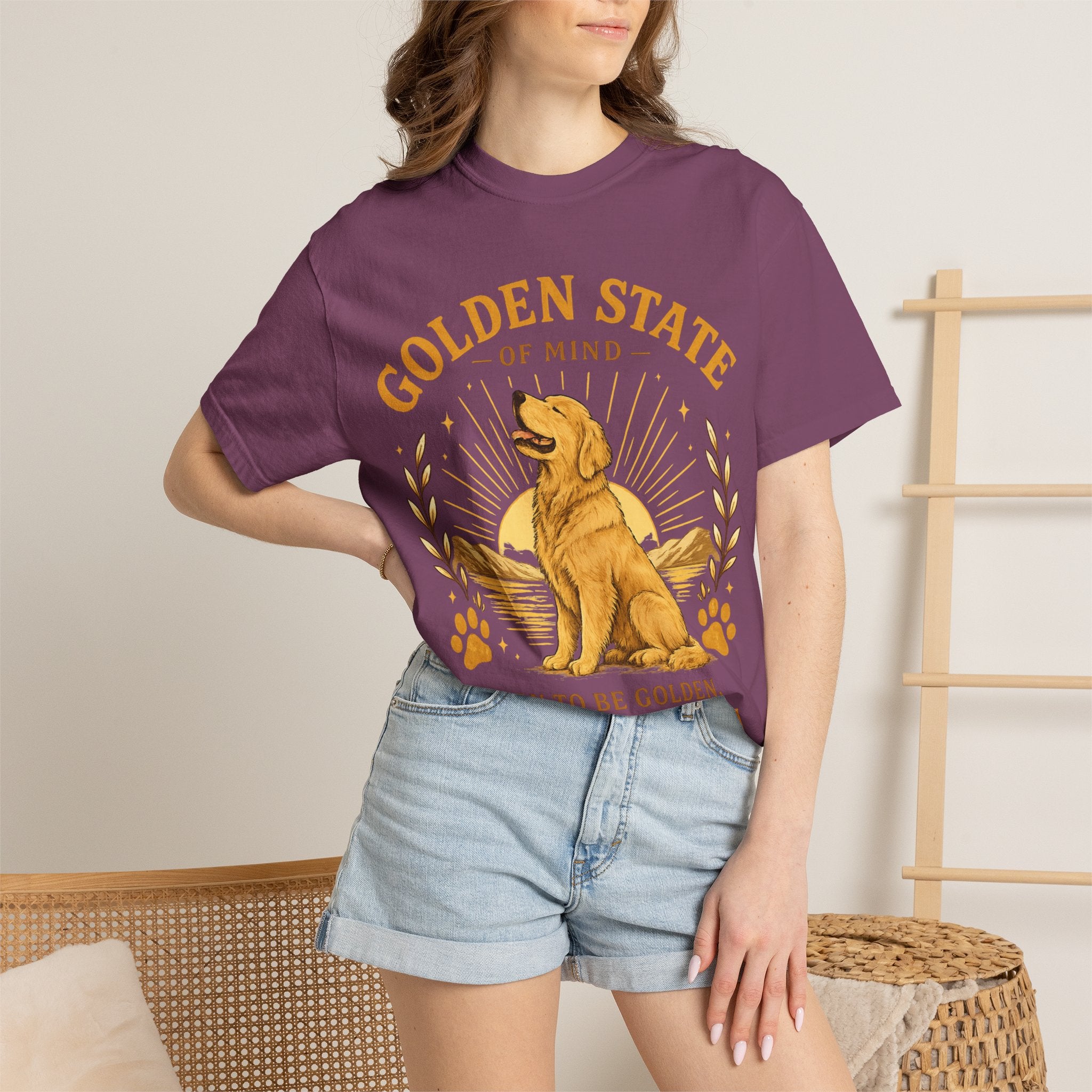 Golden Retriever Dog Lover T-Shirt for Men & Women