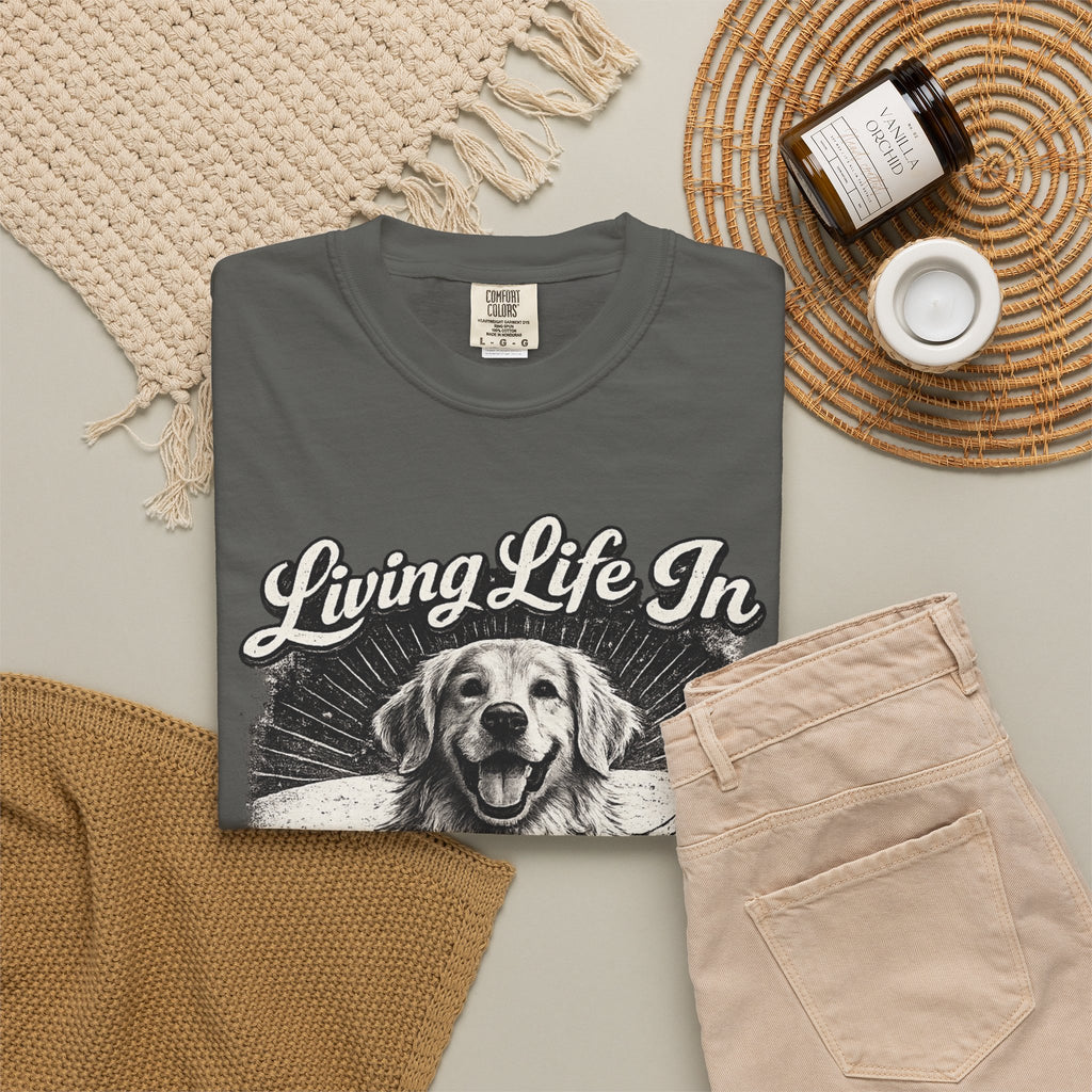 Golden Retriever Dog Lover Graphic T-Shirt
