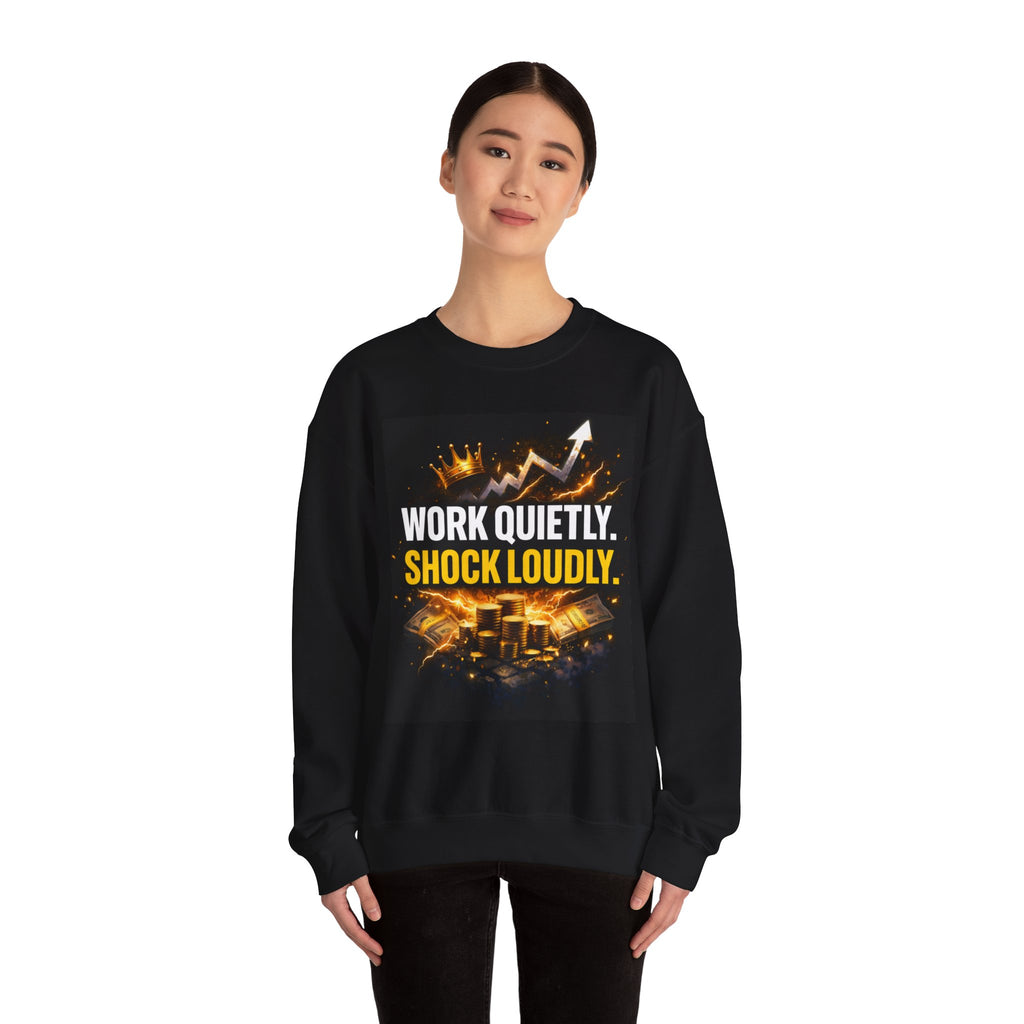 Crewneck Sweatshirt Motivational Graphic-Sweatshirt-Everwave Co Apparel
