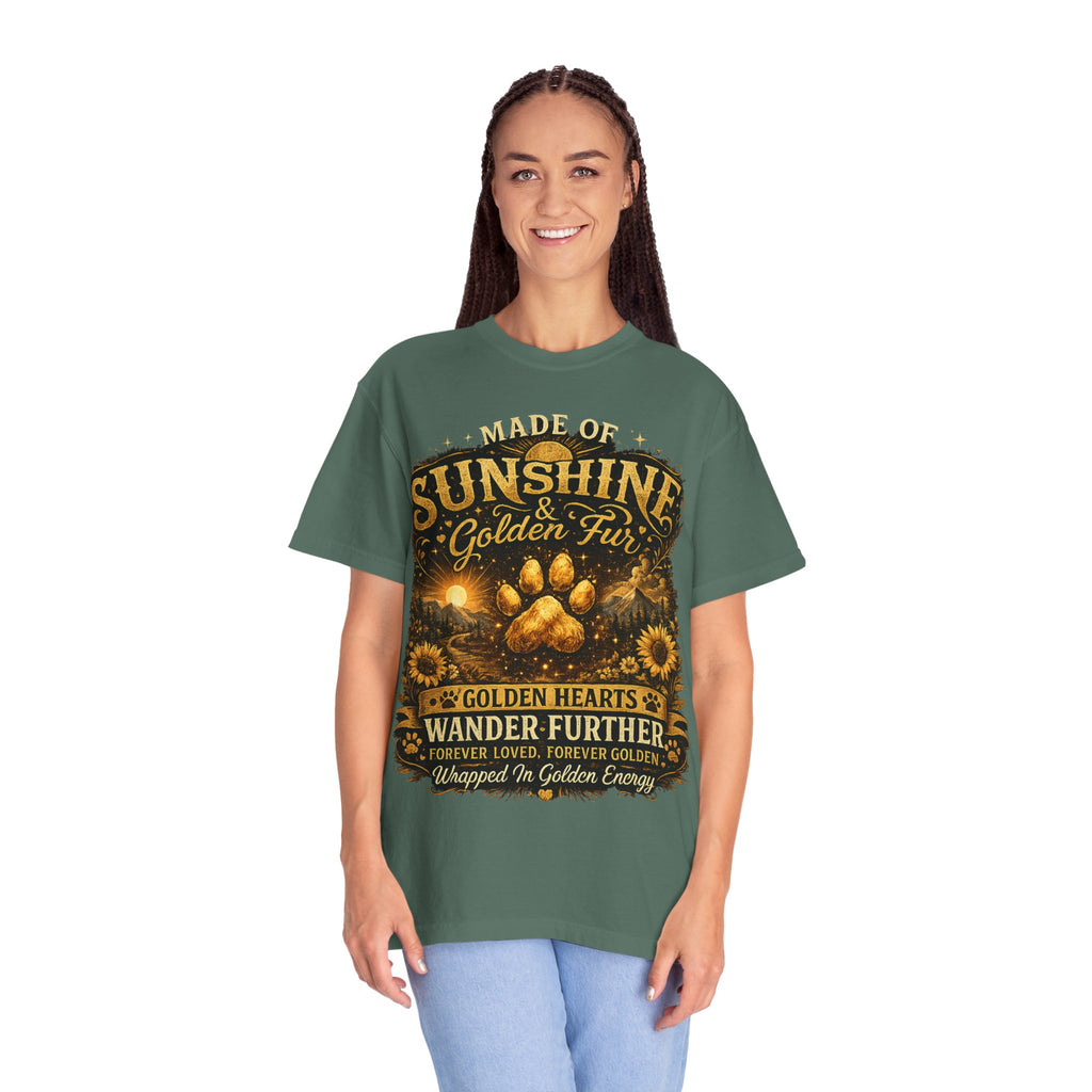 Golden Retriever Paw T-Shirt-T-Shirt-[Everwave Co Apparel