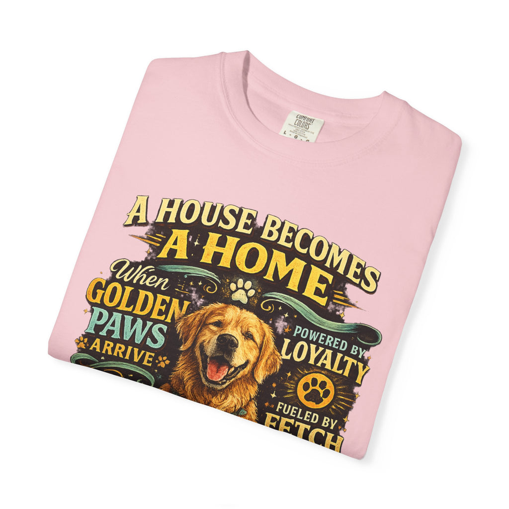 Golden Retriever Dog Mom & Dog Dad T-Shirt
