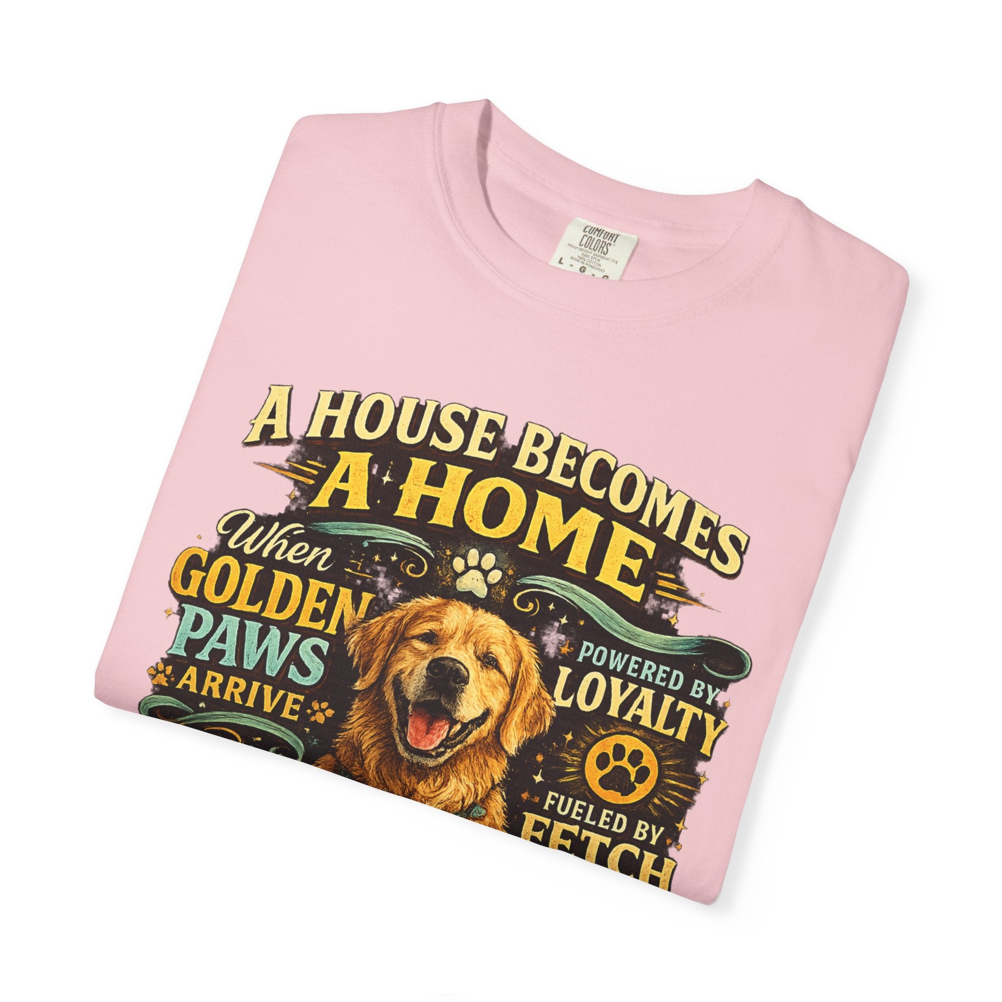 Golden Retriever Dog Mom & Dog Dad T-Shirt