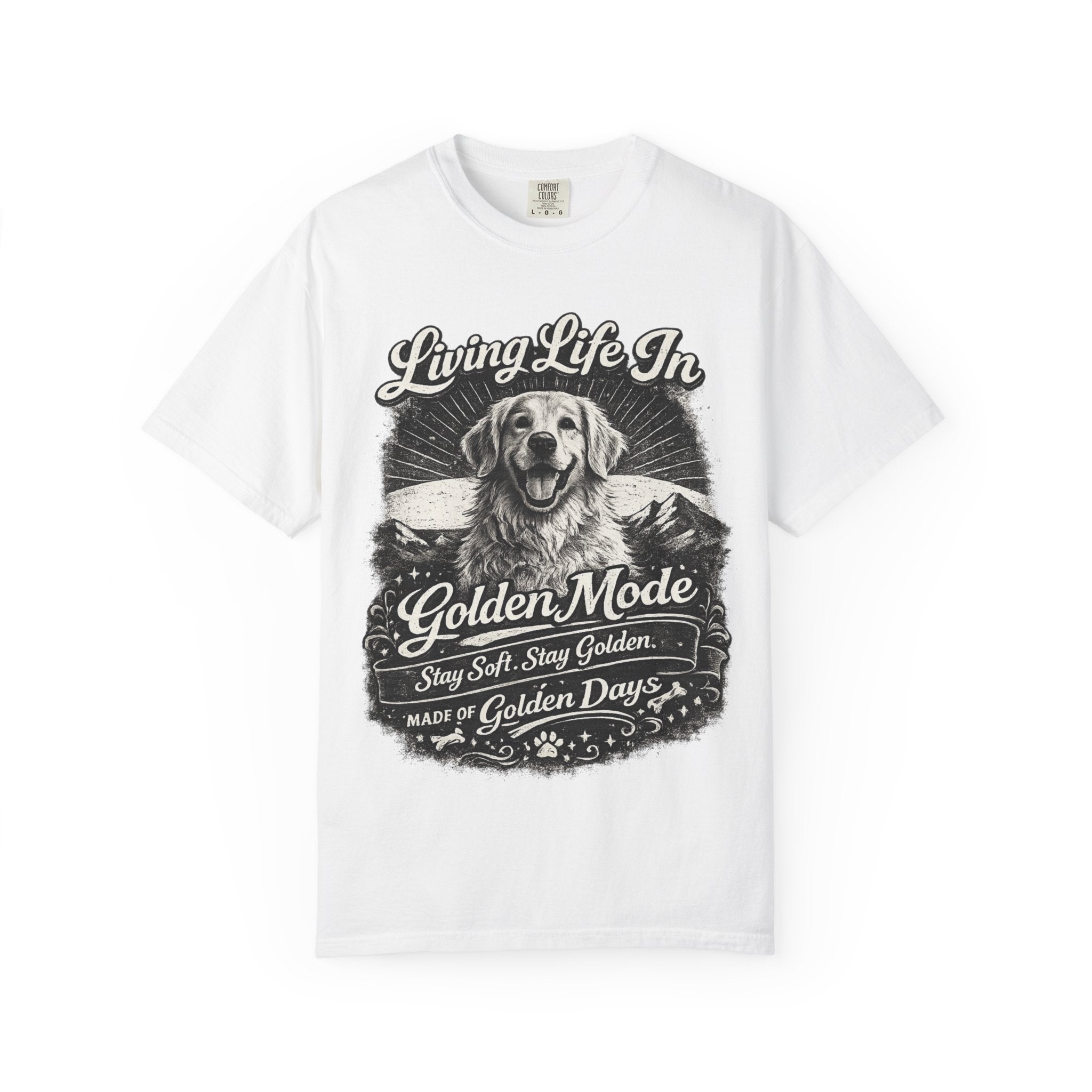 Golden Retriever Dog Lover Graphic T-Shirt