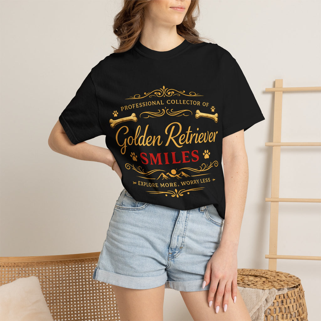 Golden Retriever Smiles T-Shirt