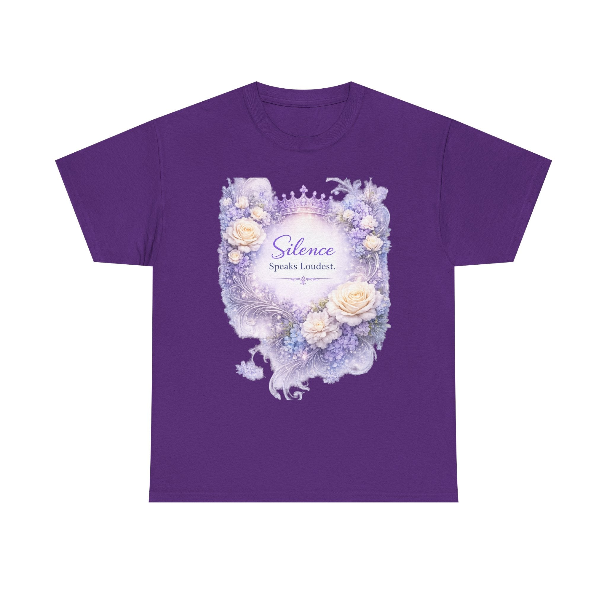 Floral 'Shine' Inspirational Tee