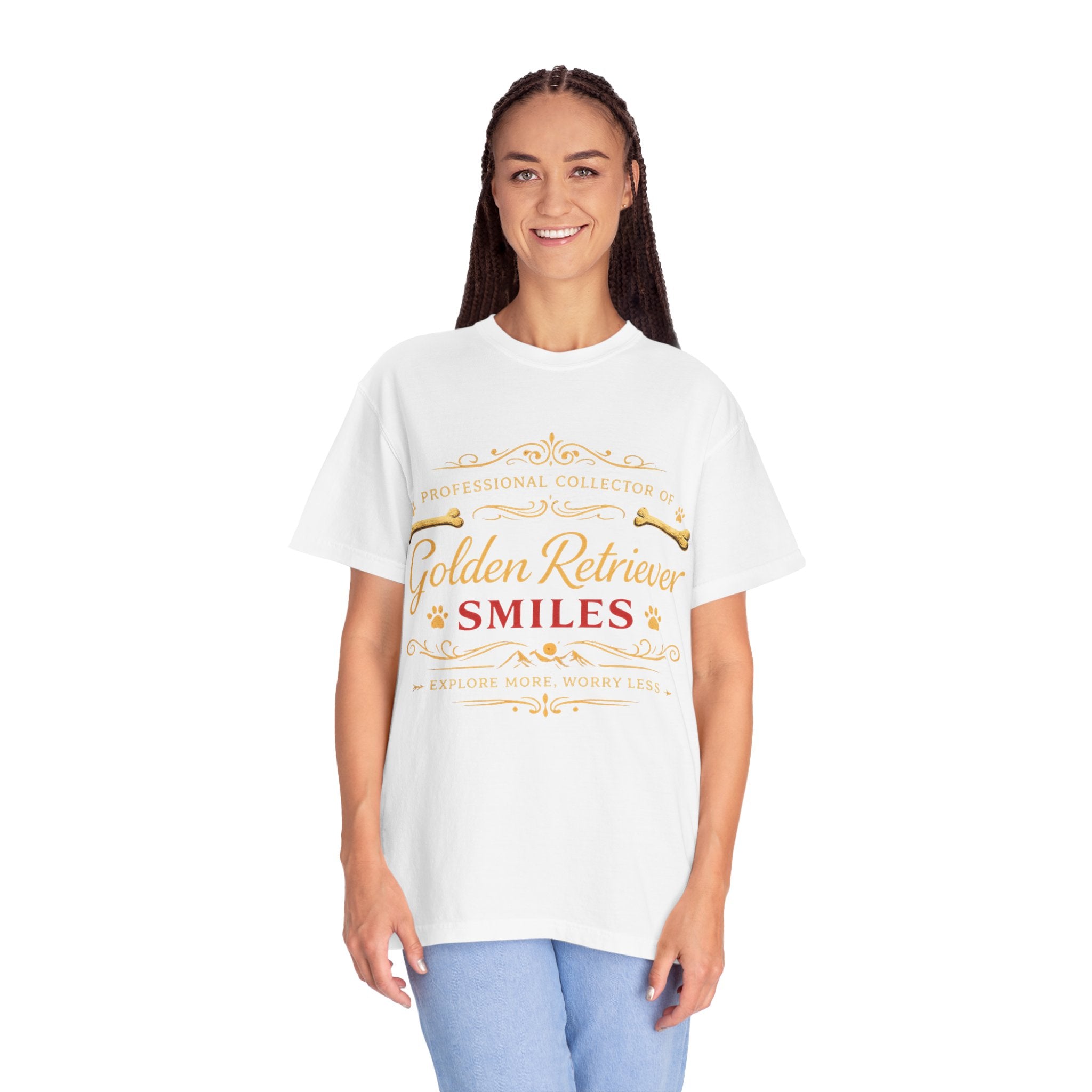 Golden Retriever Smiles T-Shirt