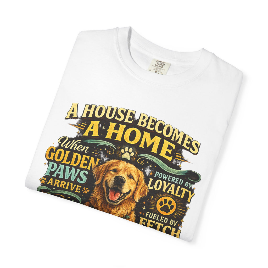 Golden Retriever Dog Mom & Dog Dad T-Shirt