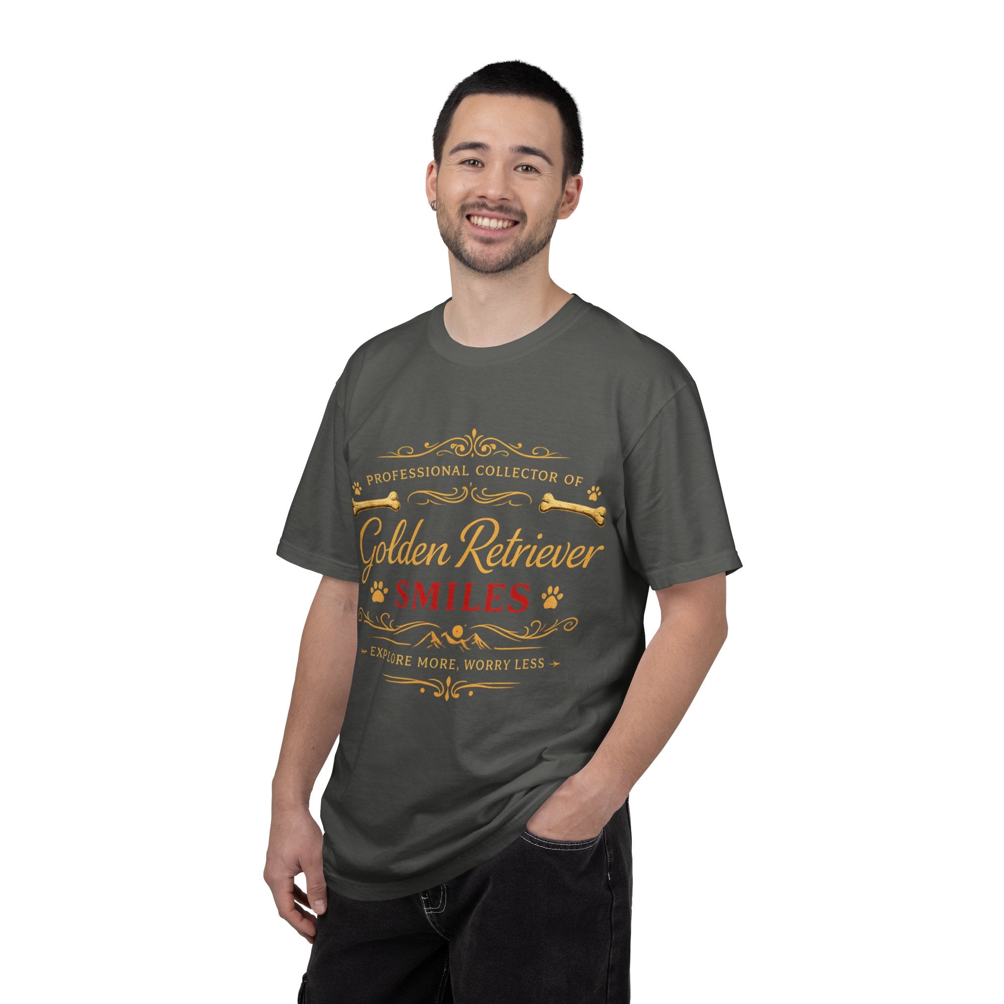 Golden Retriever Smiles T-Shirt