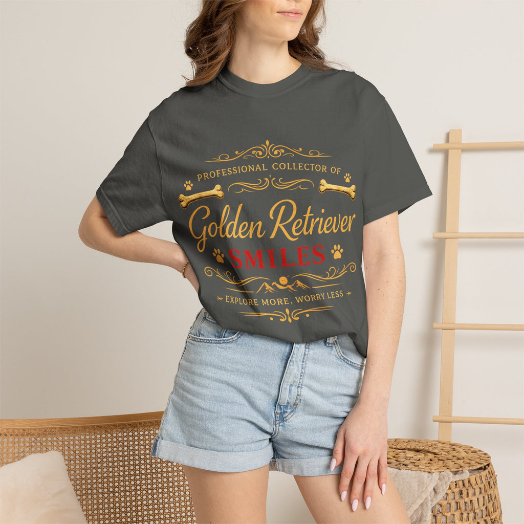 Golden Retriever Smiles T-Shirt
