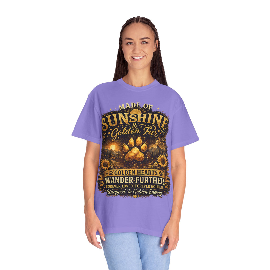 Golden Retriever Paw T-Shirt-T-Shirt-[Everwave Co Apparel