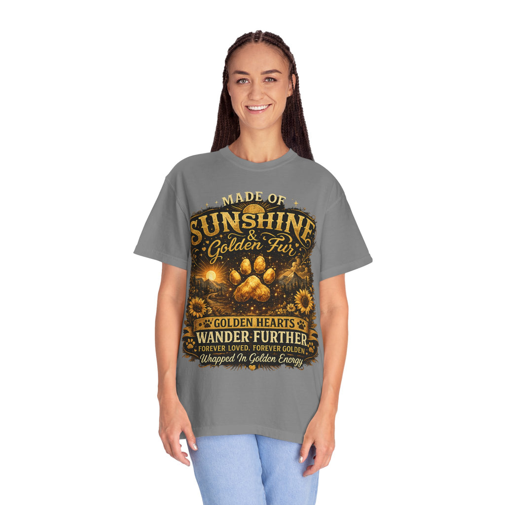 Golden Retriever Paw T-Shirt-T-Shirt-[Everwave Co Apparel