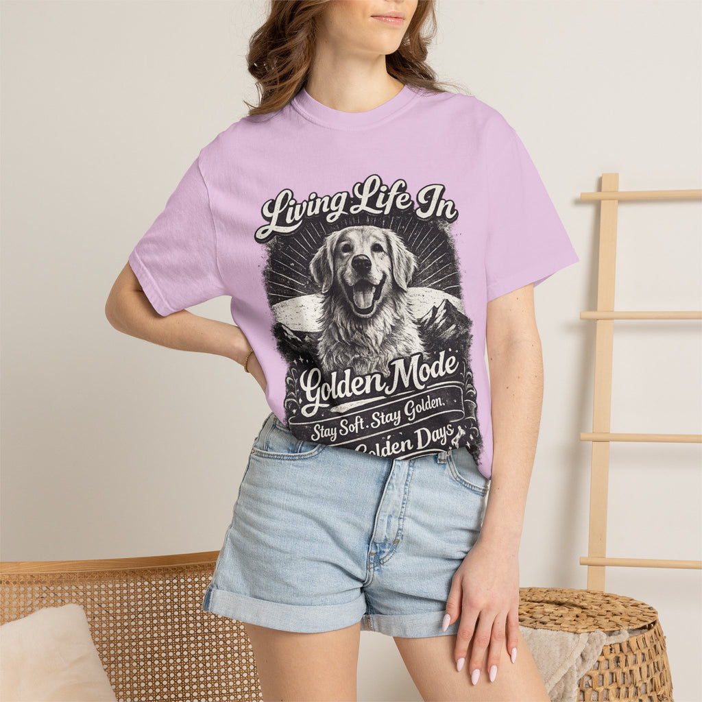 Golden Retriever Dog Lover Graphic T-Shirt