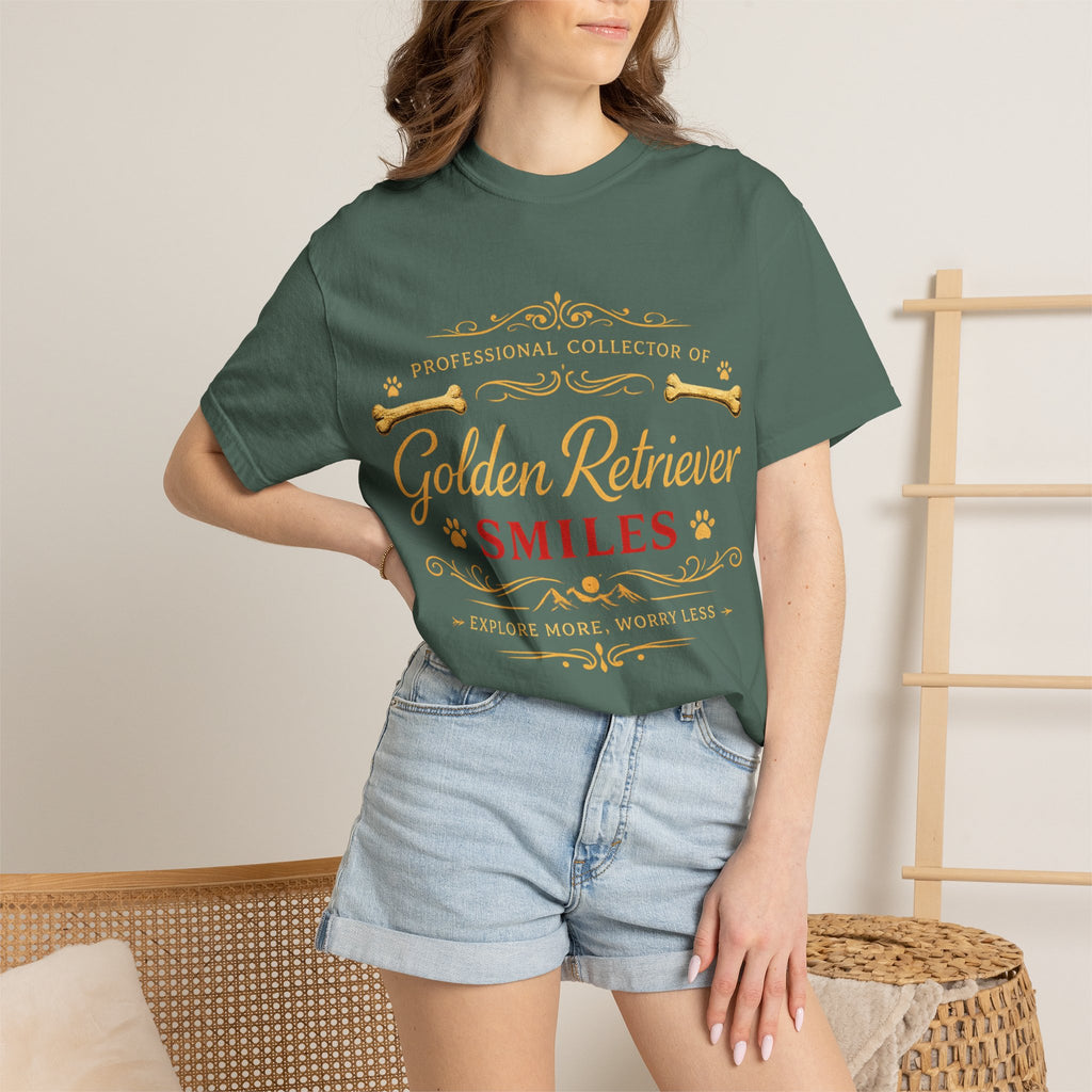 Golden Retriever Smiles T-Shirt