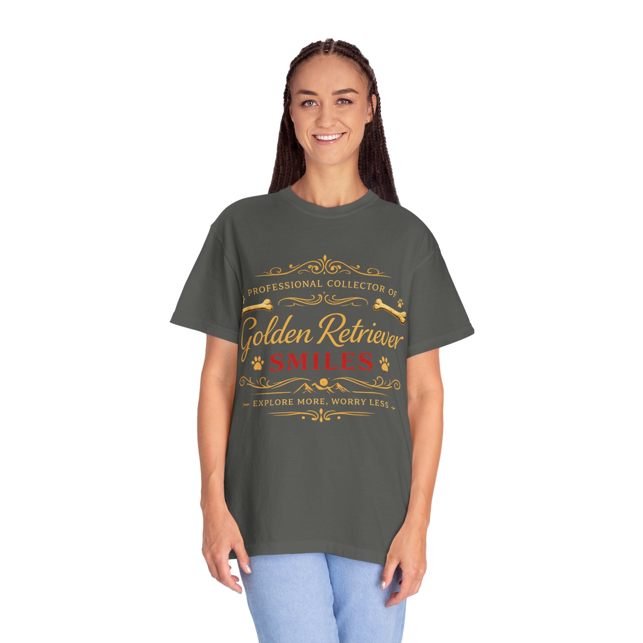 Golden Retriever Smiles T-Shirt