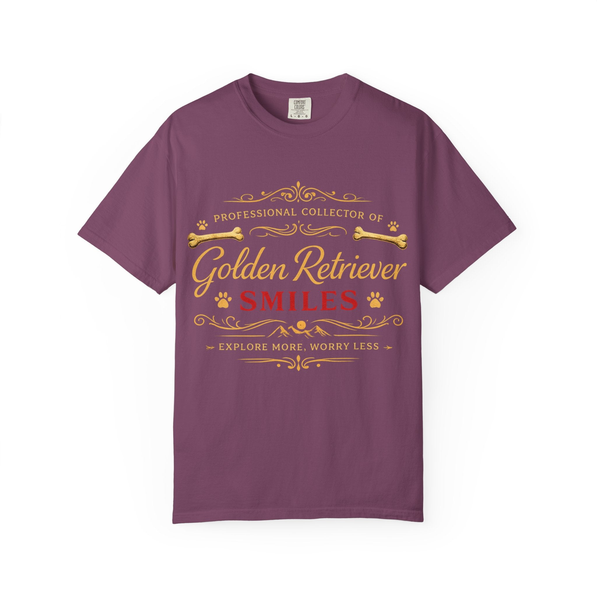 Golden Retriever Smiles T-Shirt