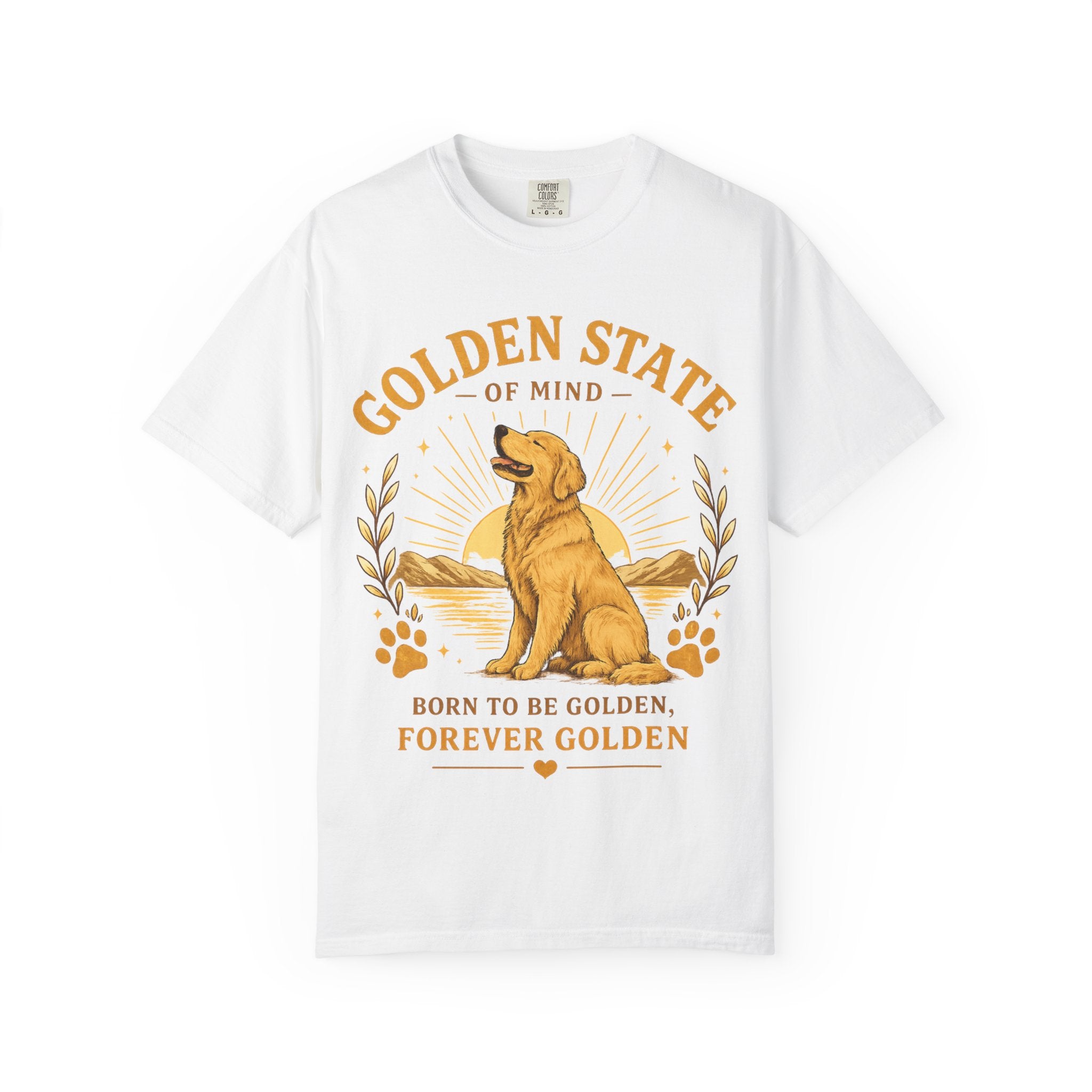 Golden Retriever Dog Lover T-Shirt for Men & Women