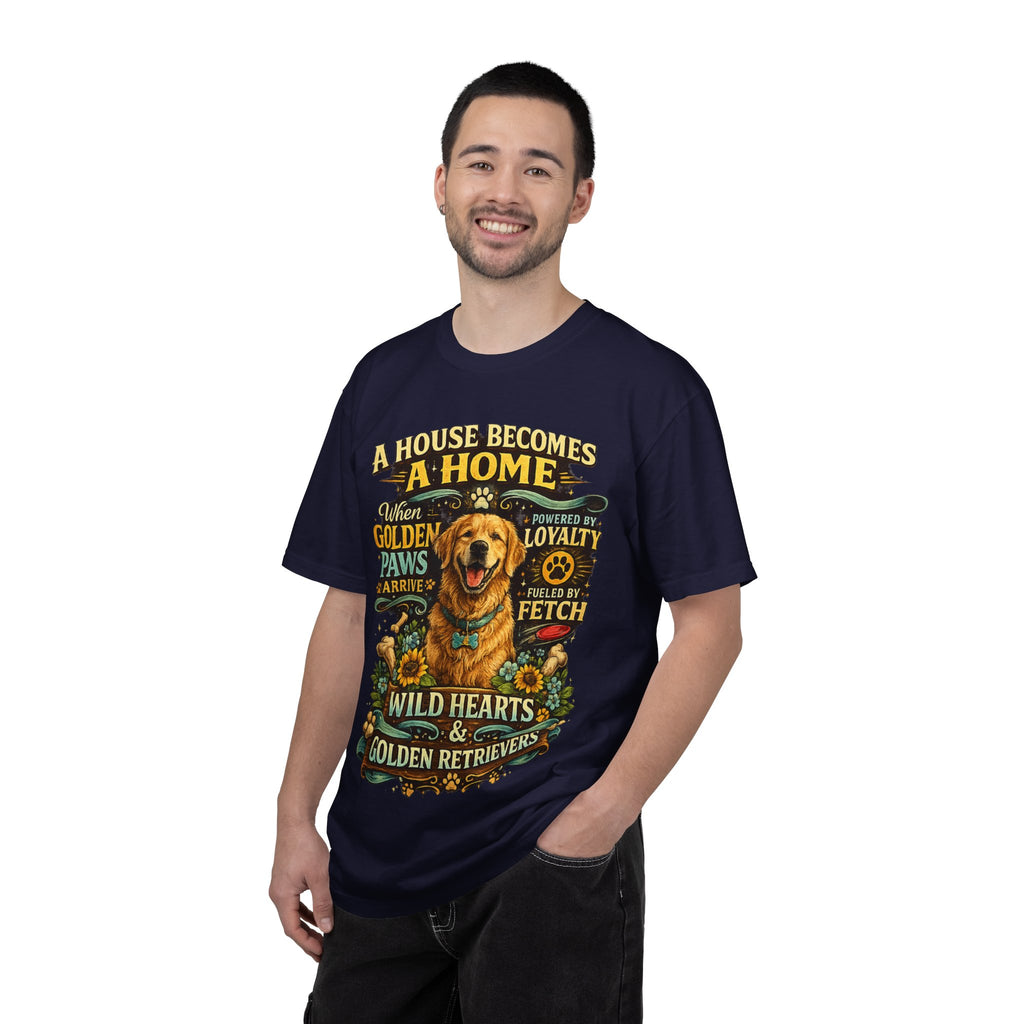 Golden Retriever Dog Mom & Dog Dad T-Shirt