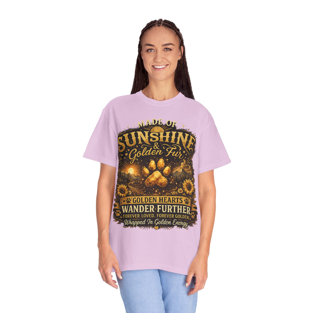 Golden Retriever Paw T-Shirt-T-Shirt-[Everwave Co Apparel