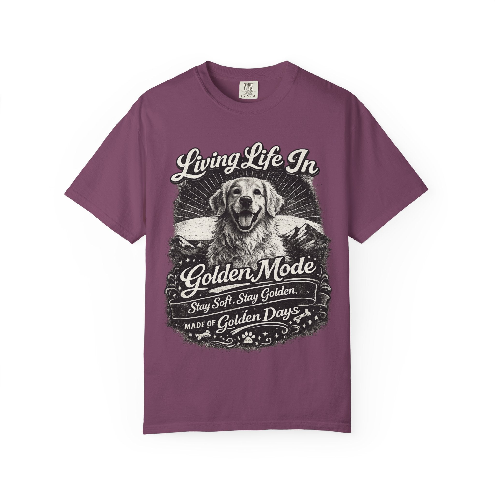 Golden Retriever Dog Lover Graphic T-Shirt