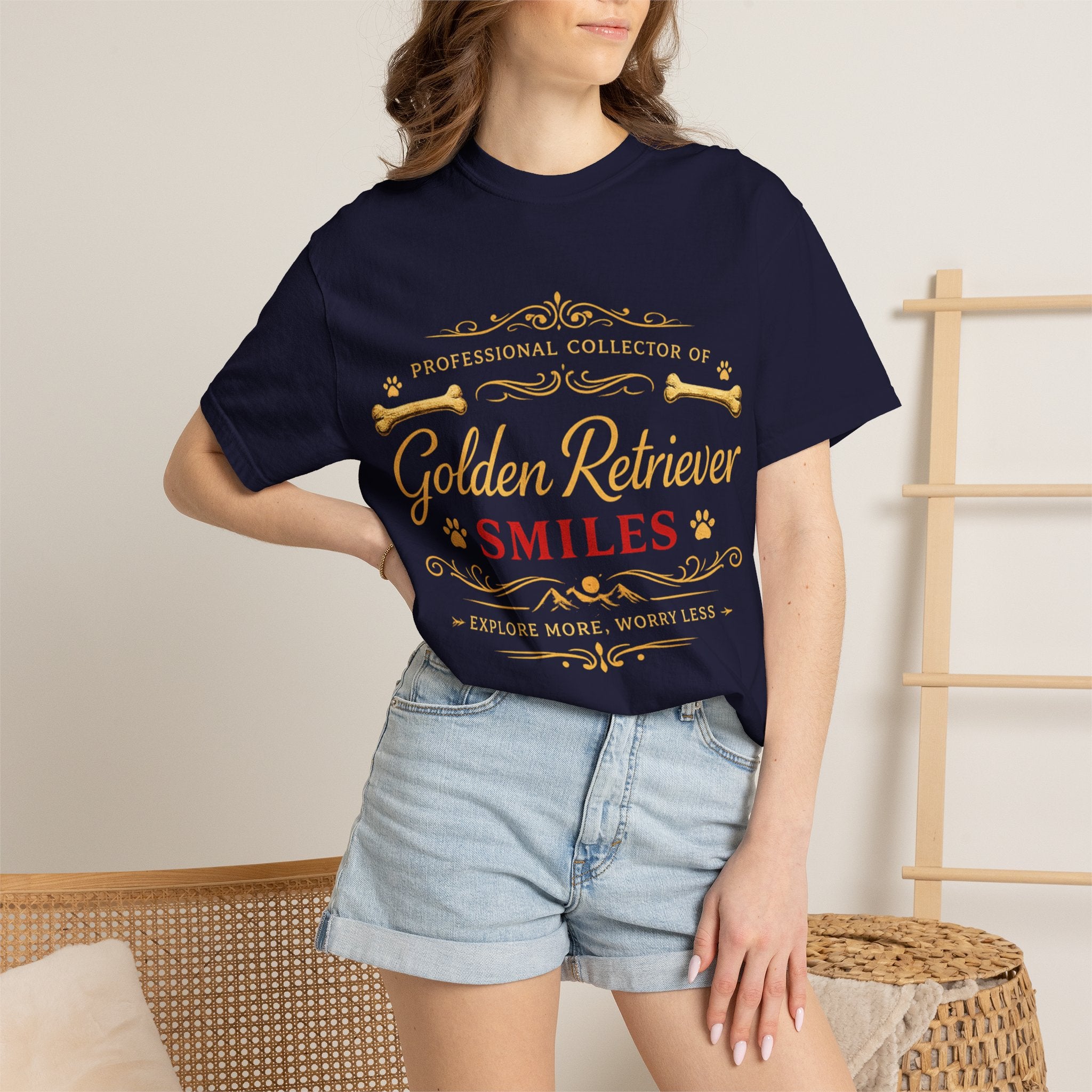 Golden Retriever Smiles T-Shirt