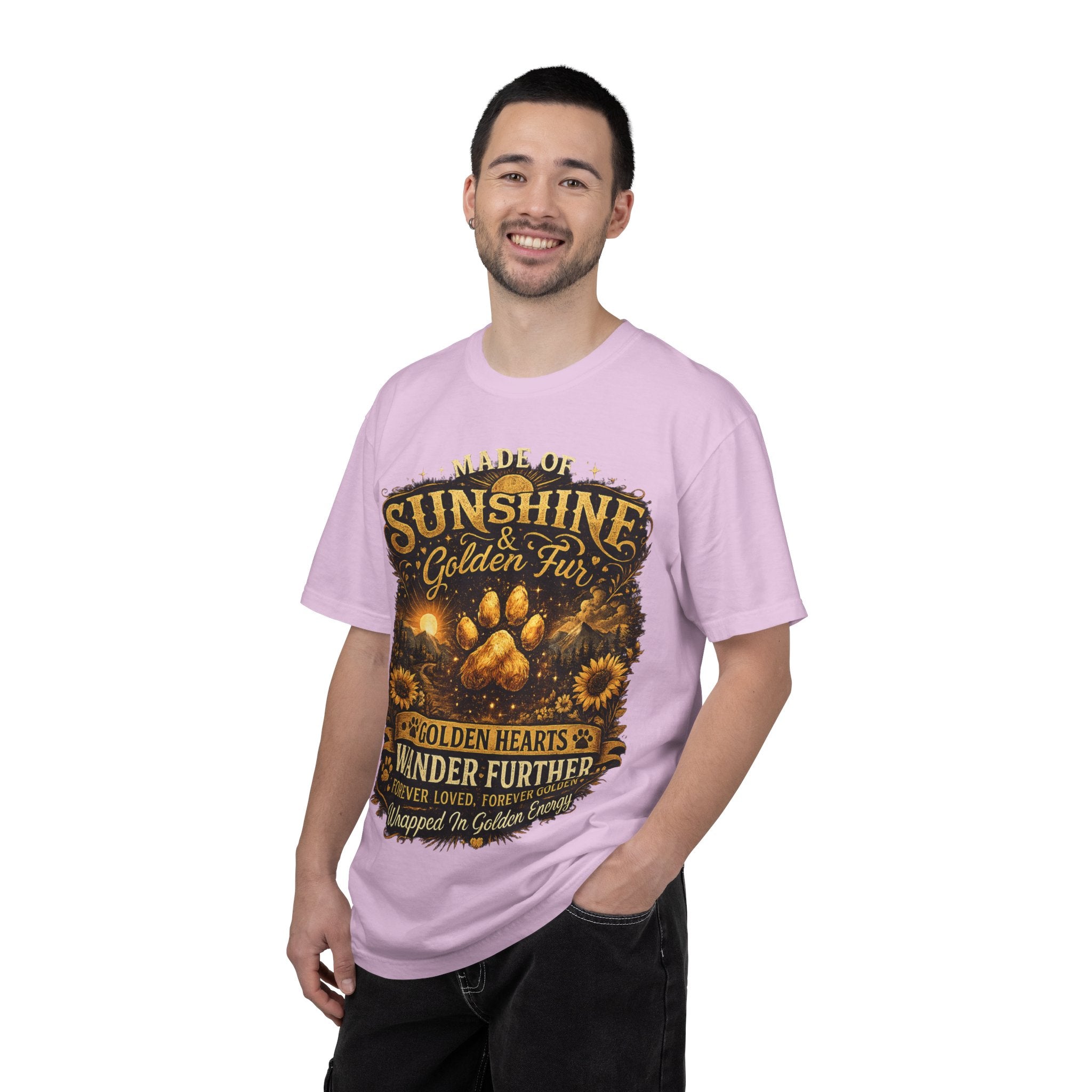 Golden Retriever Paw T-Shirt-T-Shirt-[Everwave Co Apparel