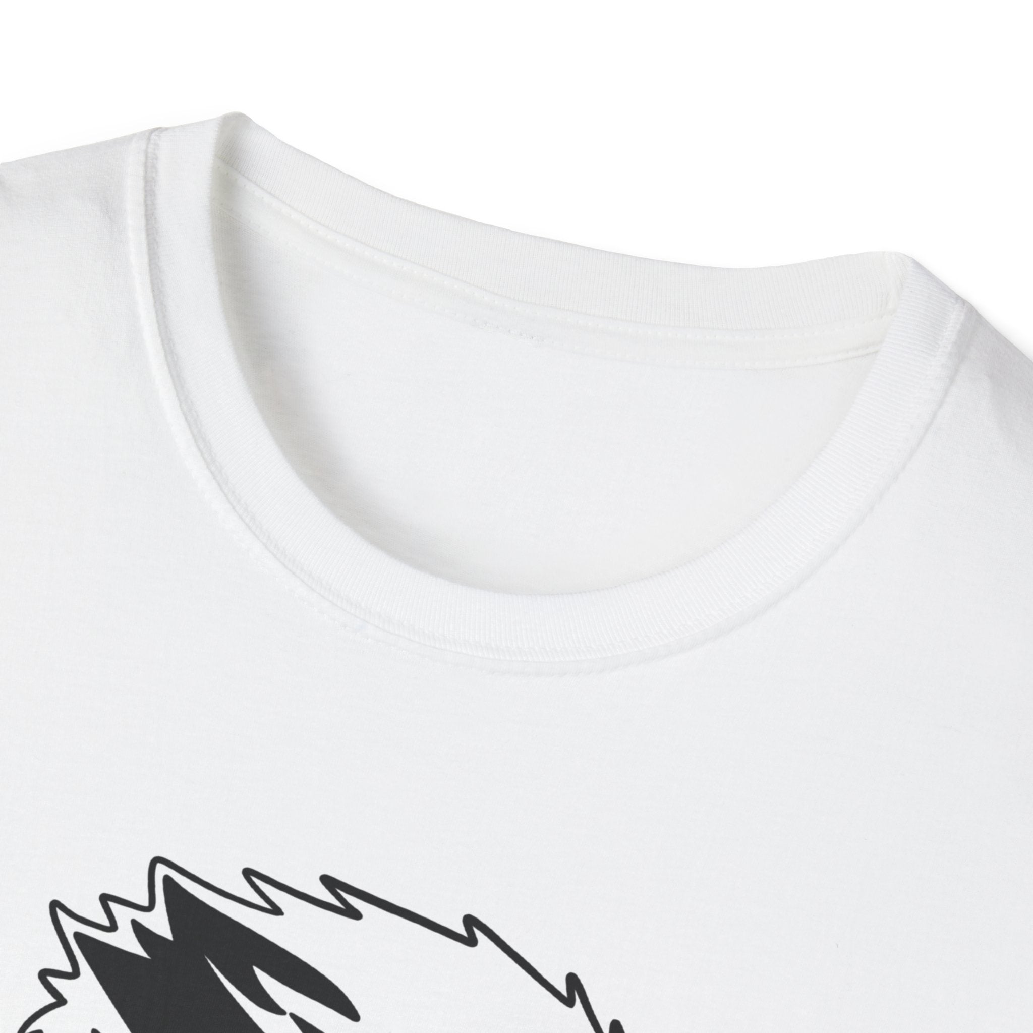 Silence Is My Superpower T-Shirt — Minimal Beard Portrait Tee