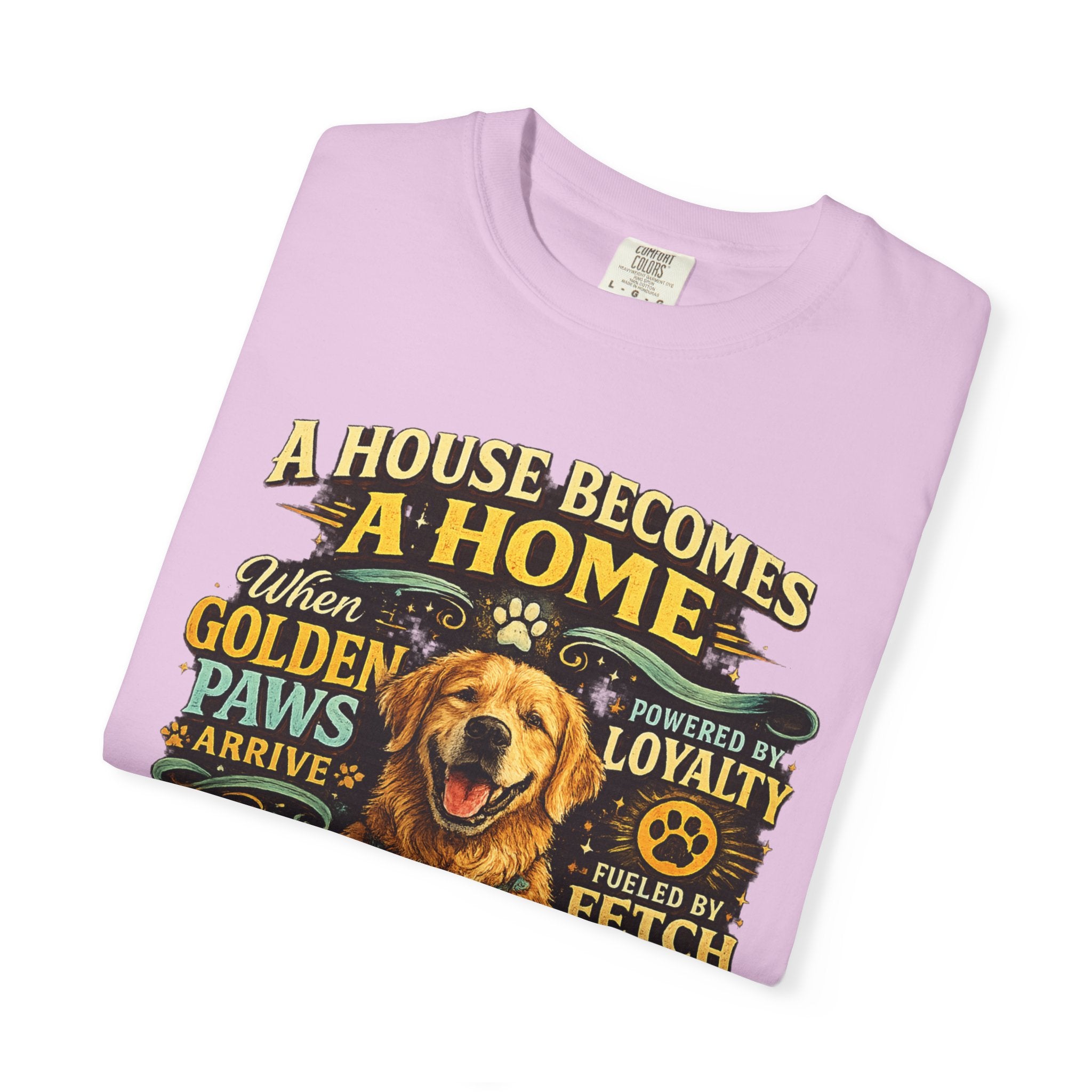 Golden Retriever Dog Mom & Dog Dad T-Shirt