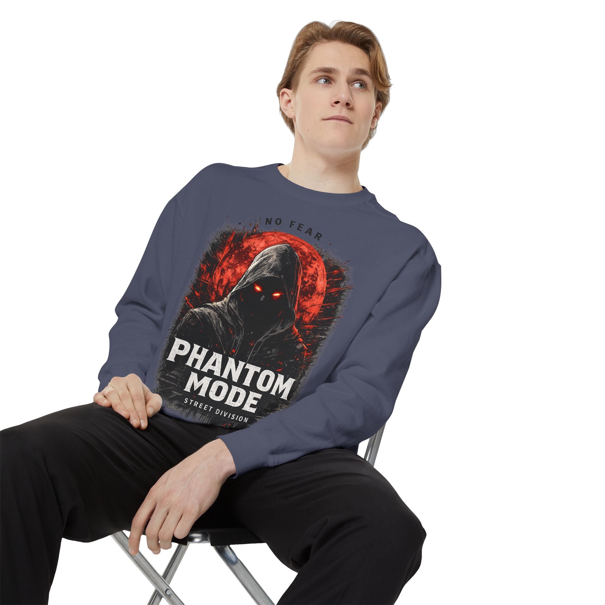 Phantom Mode Hoodie Sweatshirt-Sweatshirt-Everwave Co Apparel