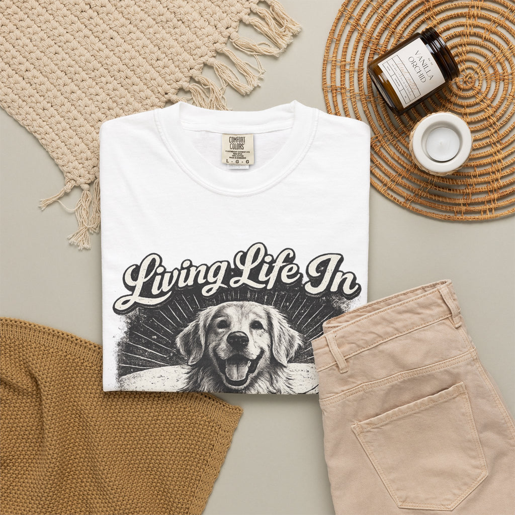 Golden Retriever Dog Lover Graphic T-Shirt